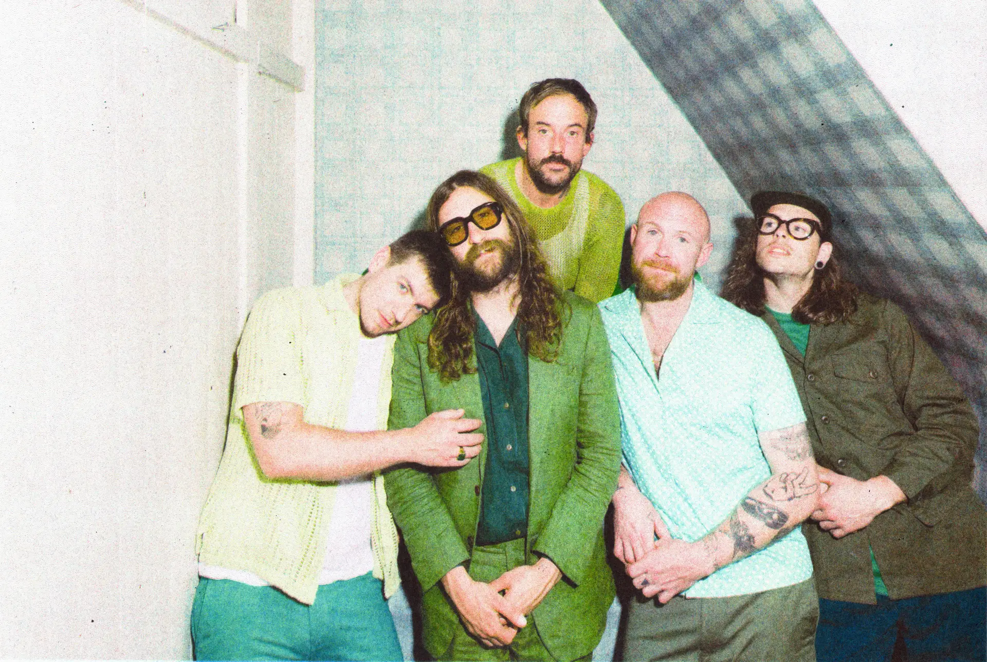 Os Idles atuam esta noite no Porto: veja a primeira fotografia da banda no Pavilhão Rosa Mota