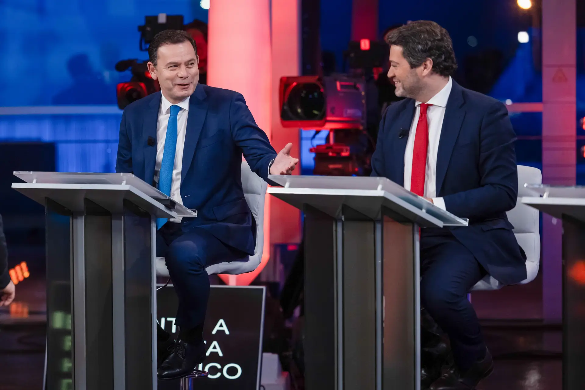 Quem atacou quem? No debate a oito da RTP, Pedro Nuno foi o alvo, só Ventura criticou todos e Montenegro poupou o Chega