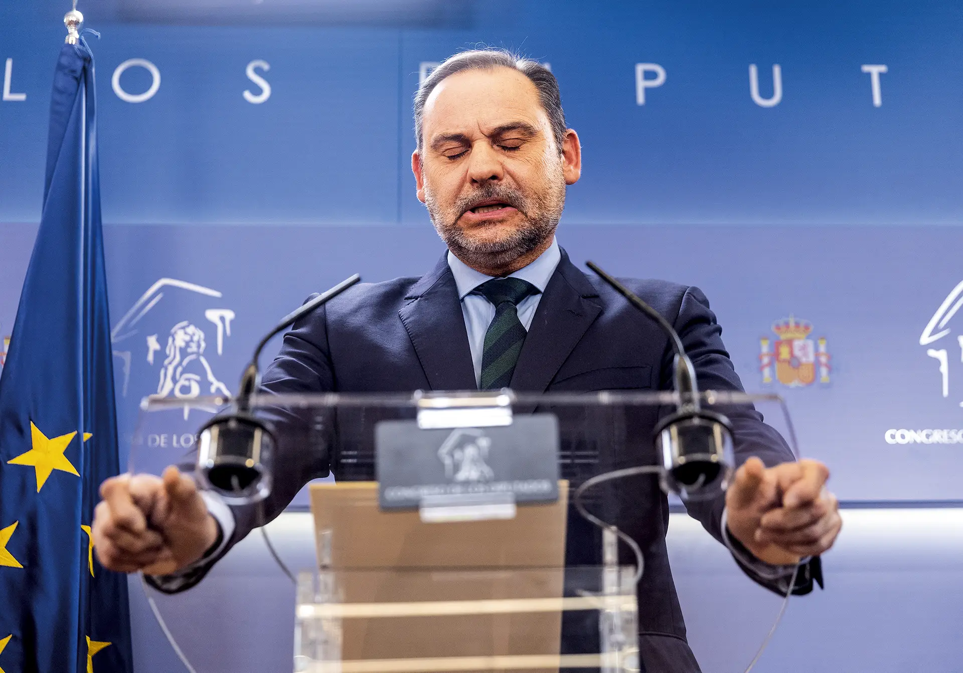 O ex-ministro José Luis Ábalos não aceita ser bode expiatório no escândalo de corrupção