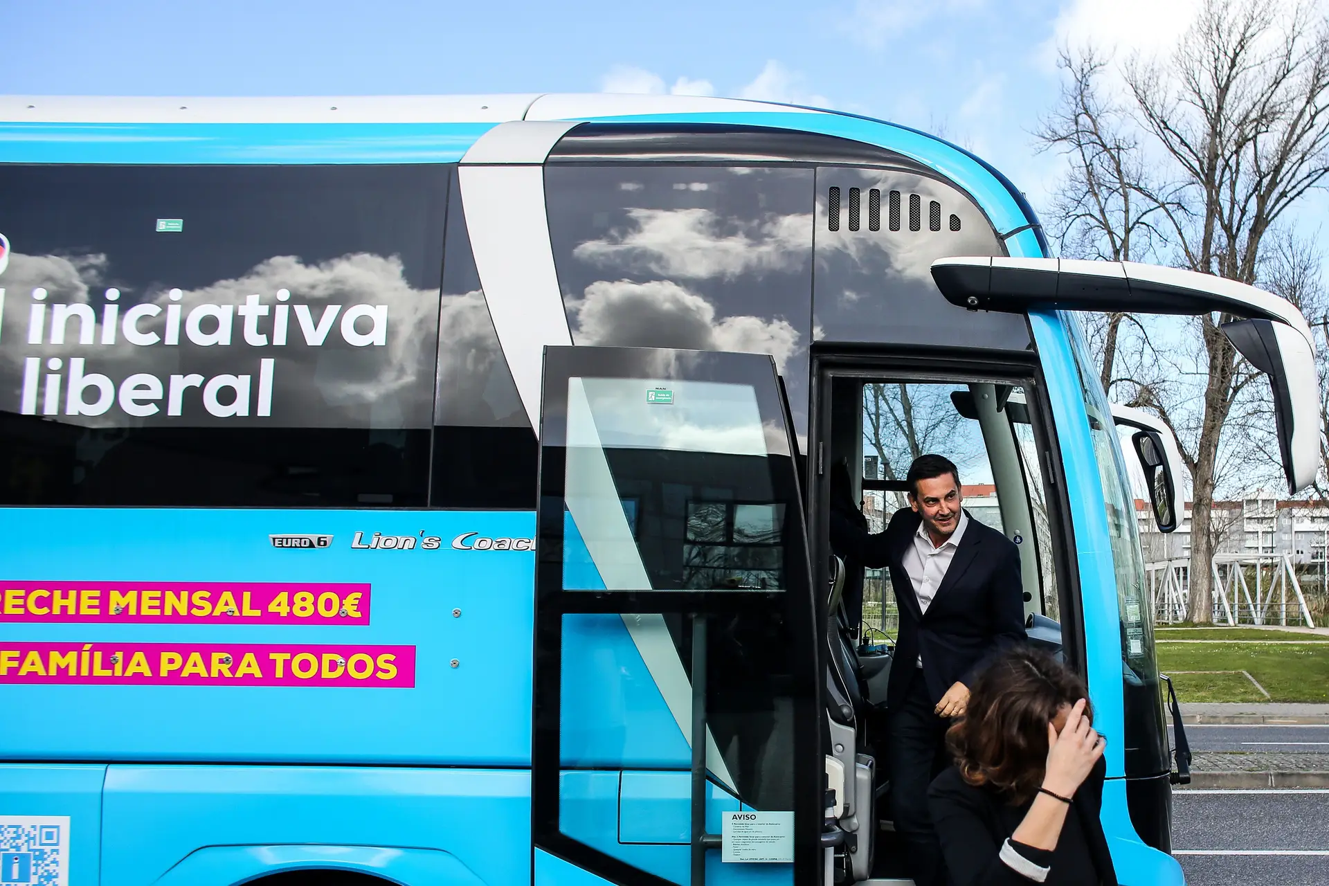 Legislativas 2024 - Rui Rocha num almoço com PME em Leiria.
