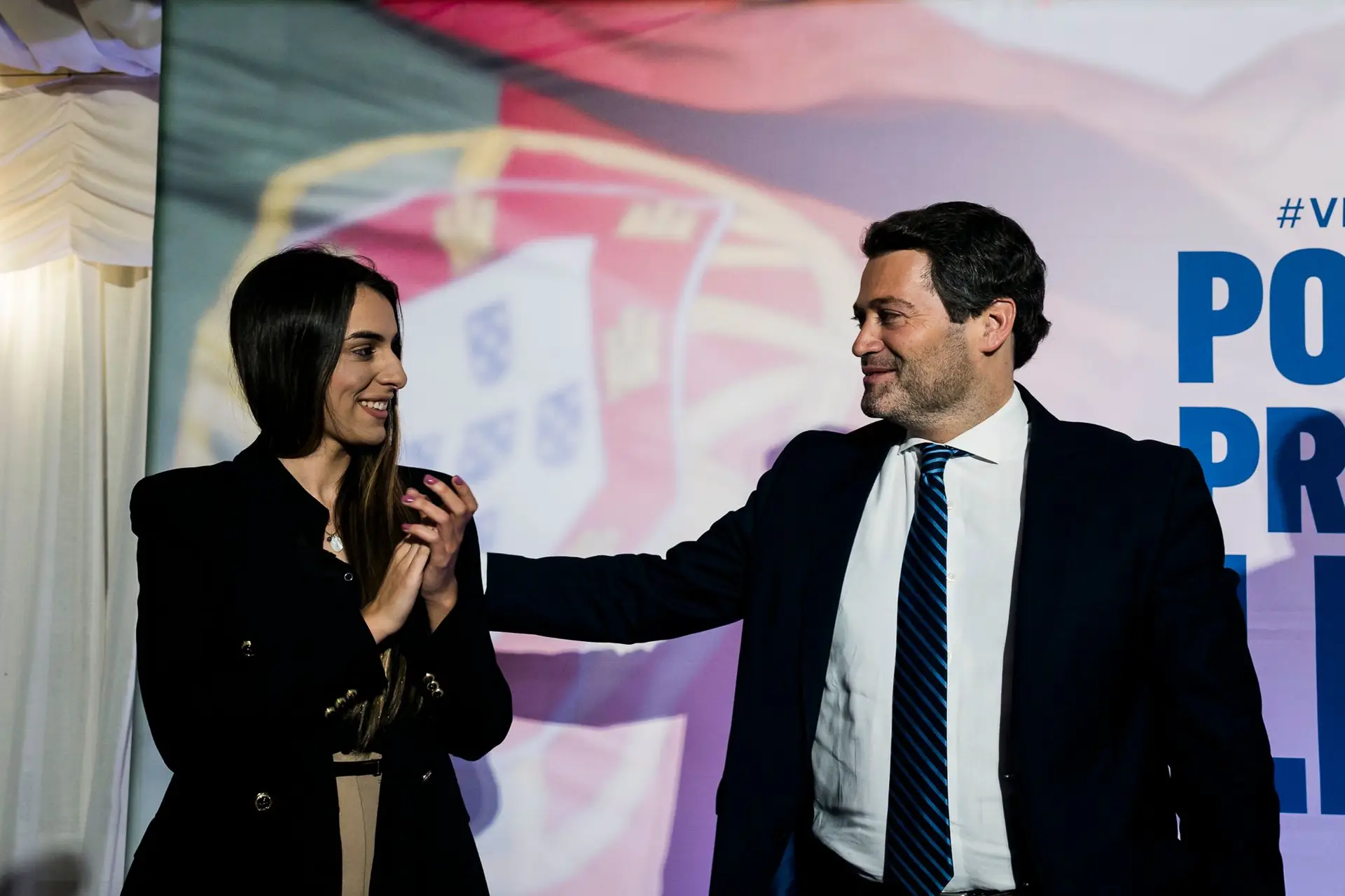 André Ventura apontou Rita Matias como sucessora: "A Rita é uma estrela, é o nosso futuro"