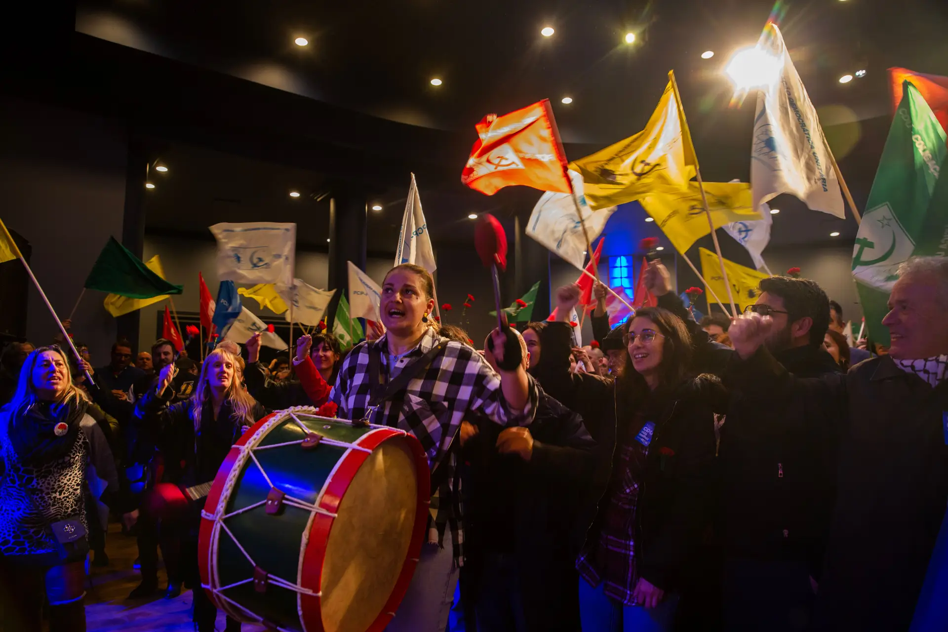 Desfile CDU no Porto com Paulo Raimundo, João OLiveira, Mariana Silva e Alfredo Maia