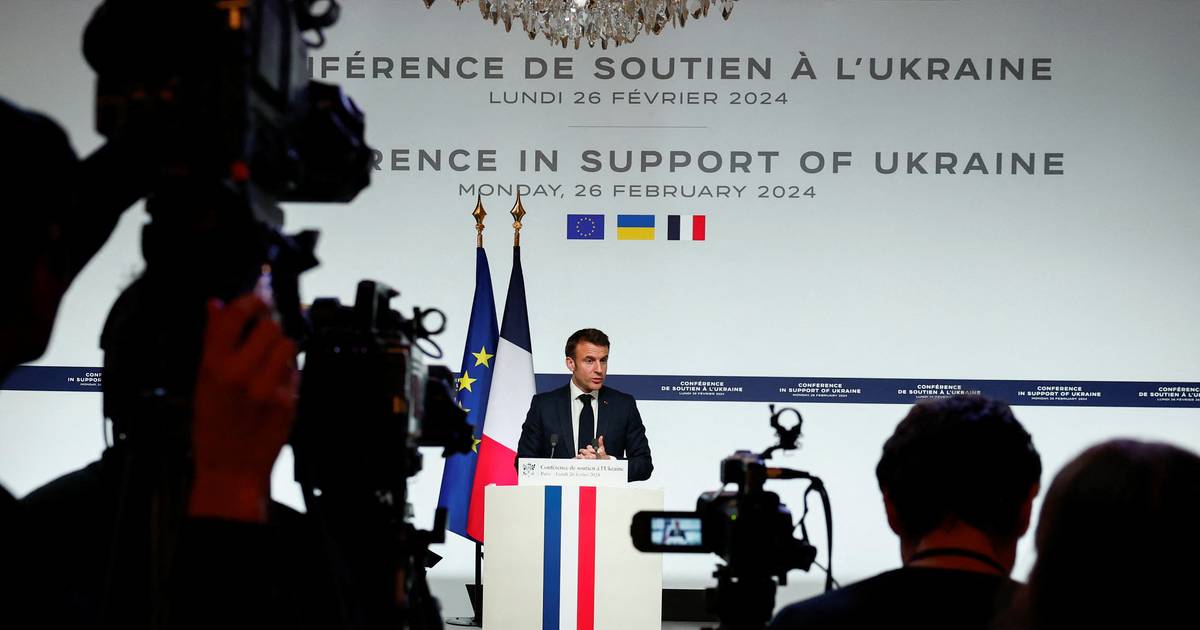 Ucrânia: reunião de apoio a Kiev organizada por Paris juntou perto de 30 países