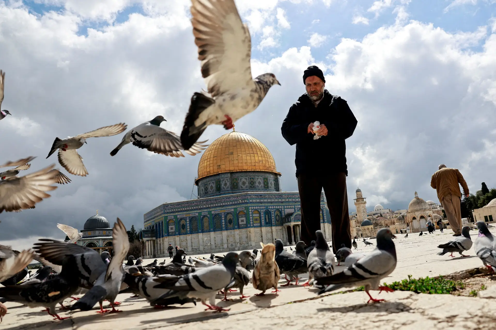 A mesquita de al-Aqsa, em Jerusalém, é ao mesmo tempo sagrada para os muçulmanos e para os judeus