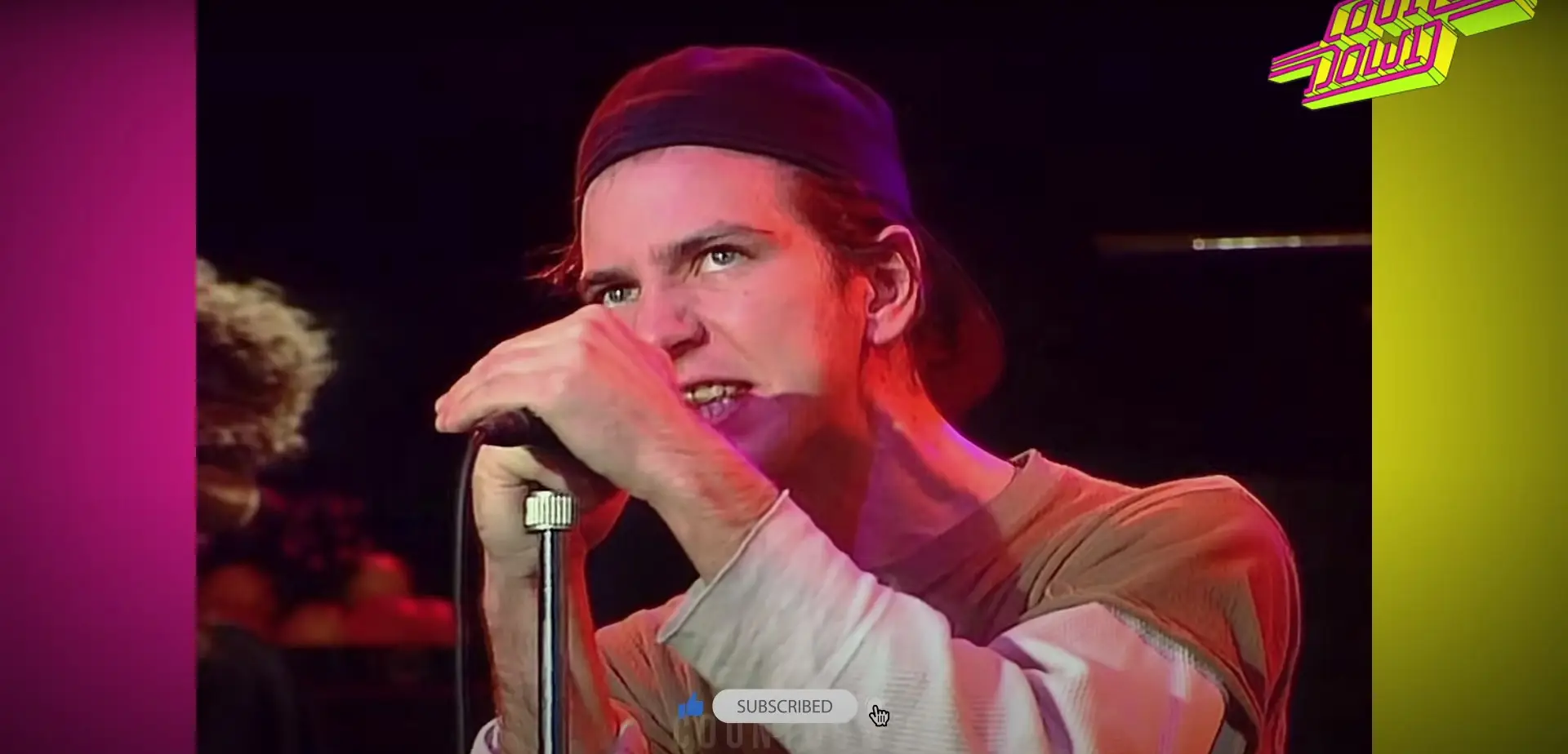 O vídeo dos Pearl Jam a tocar na televisão dos Países Baixos antes da fama
