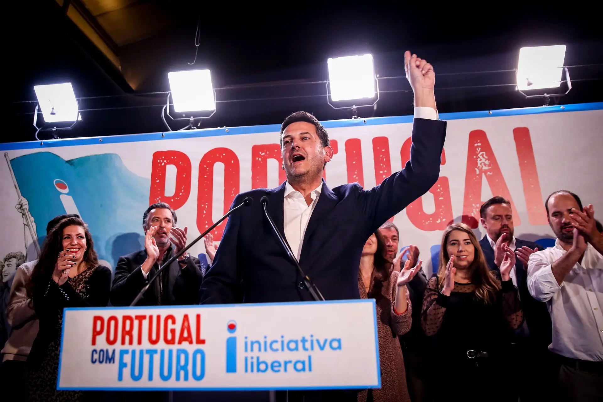 Legislativas 2024 - Rui Rocha, líder da Iniciativa Liberal reage aos resultados eleitorais.
