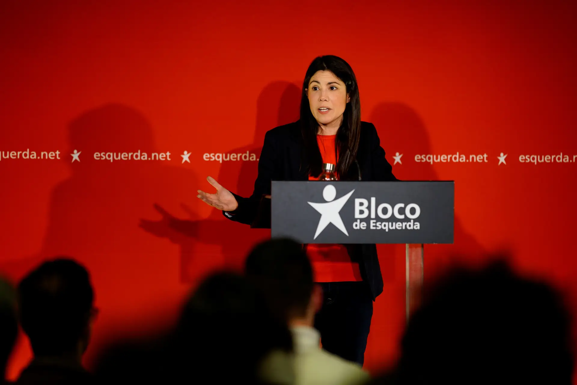Noite Eleitoral do Bloco de Esquerda, no Forum LisboaDiscurso de Mariana Mortágua