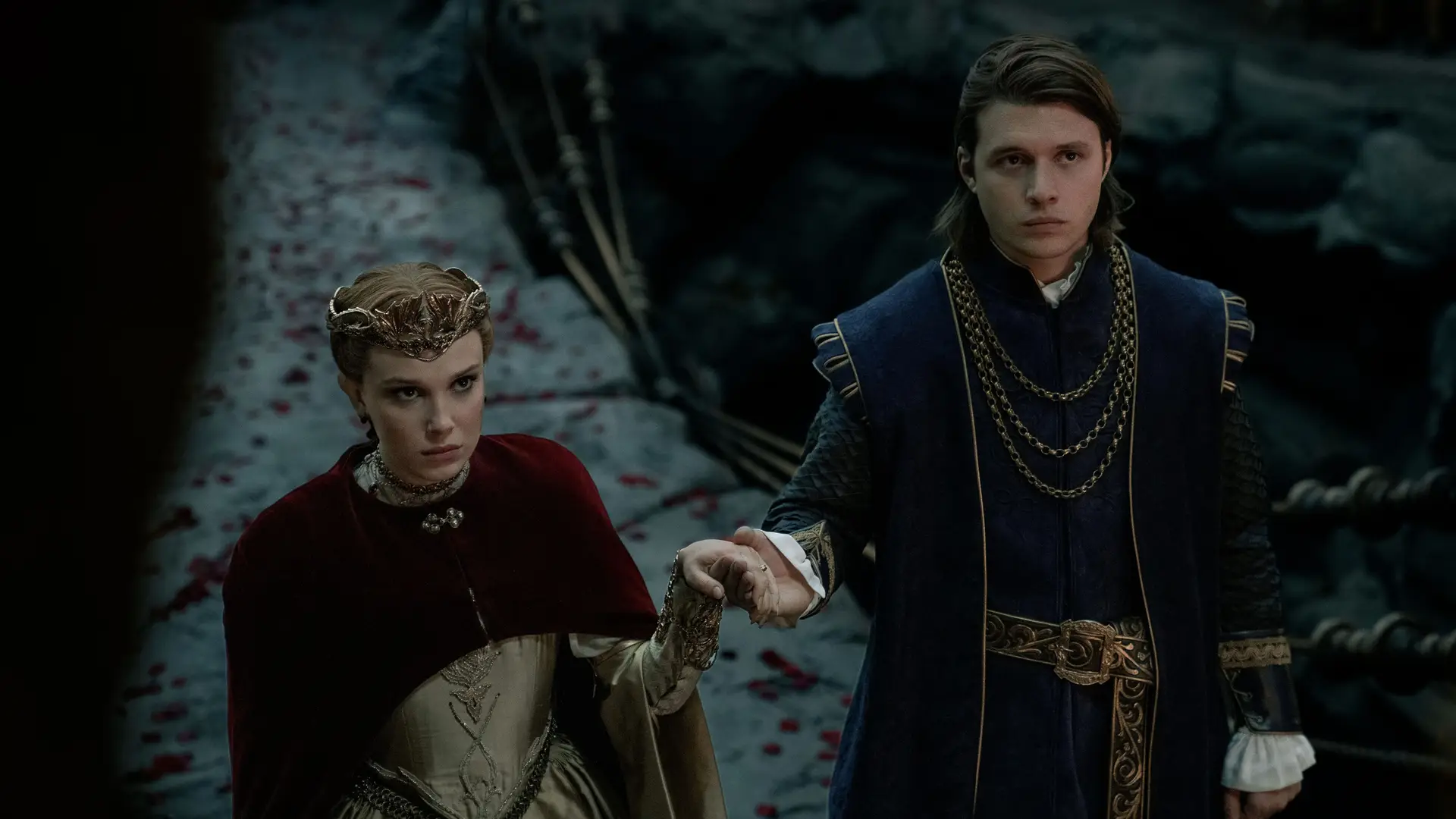 Millie Bobby Brown, estrela de “Stranger Things”, é a protagonista do filme que, com tremendo investimento no CGI, quer colar-se a aventuras como “A Guerra dos Tronos”