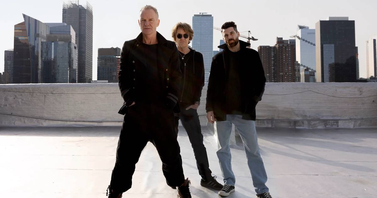 Sting anuncia novo trio à moda dos Police: chama-se Sting 3.0