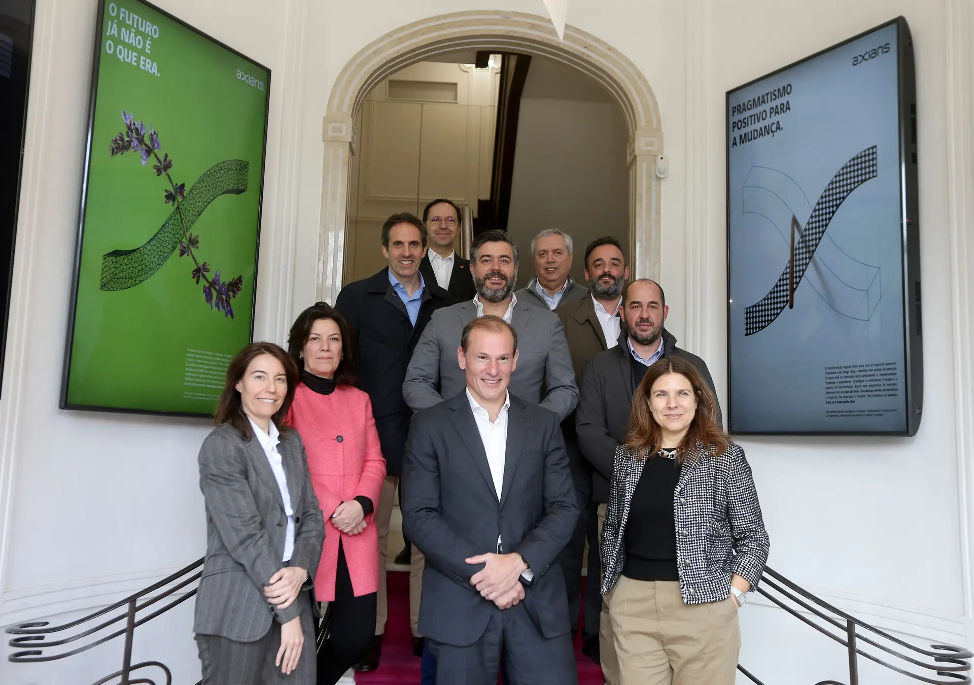 Os membros do júri e da organização estiveram reunidos, num escritório da Axians Portugal, em Lisboa, para preparar a 9ª edição dos Portugal Digital Awards