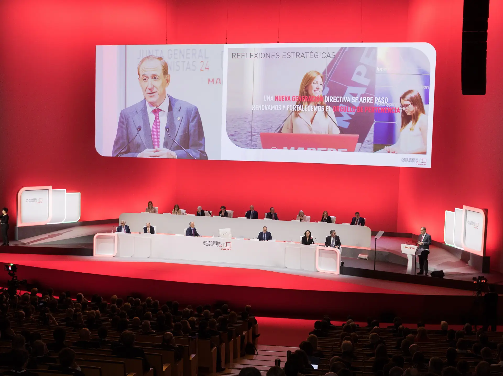 A espanhola Mapfre reuniu os acionistas esta sexta-feira em Madrid.