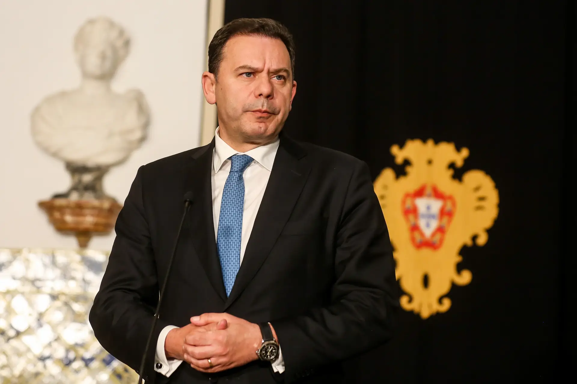 Luis Montenegro após ser indigitado como primeiro ministro