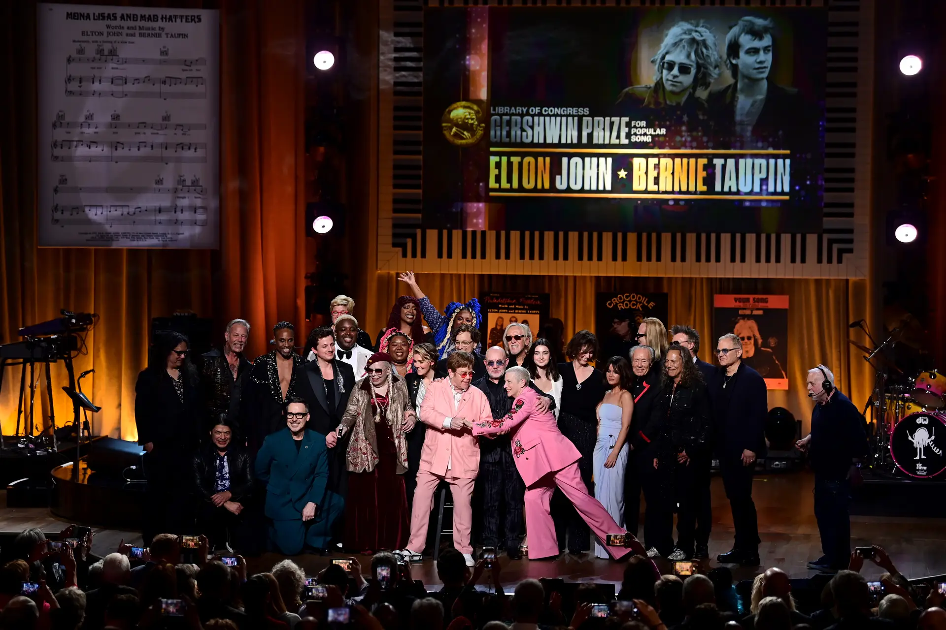 Gerswhin Prize 2024: Elton John, Metallica, entre outros