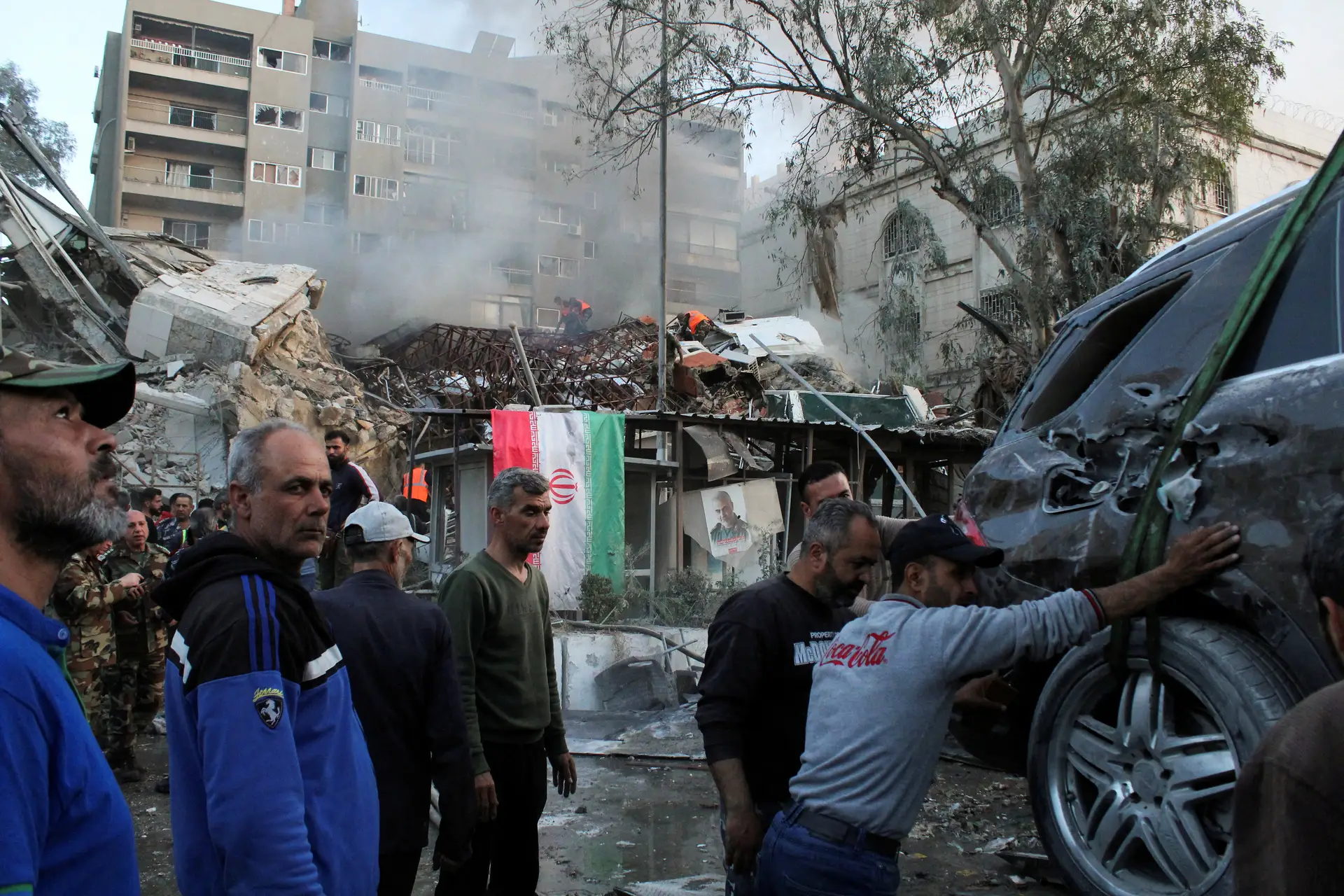Sobe para onze número de mortos em ataque israelita em Damasco