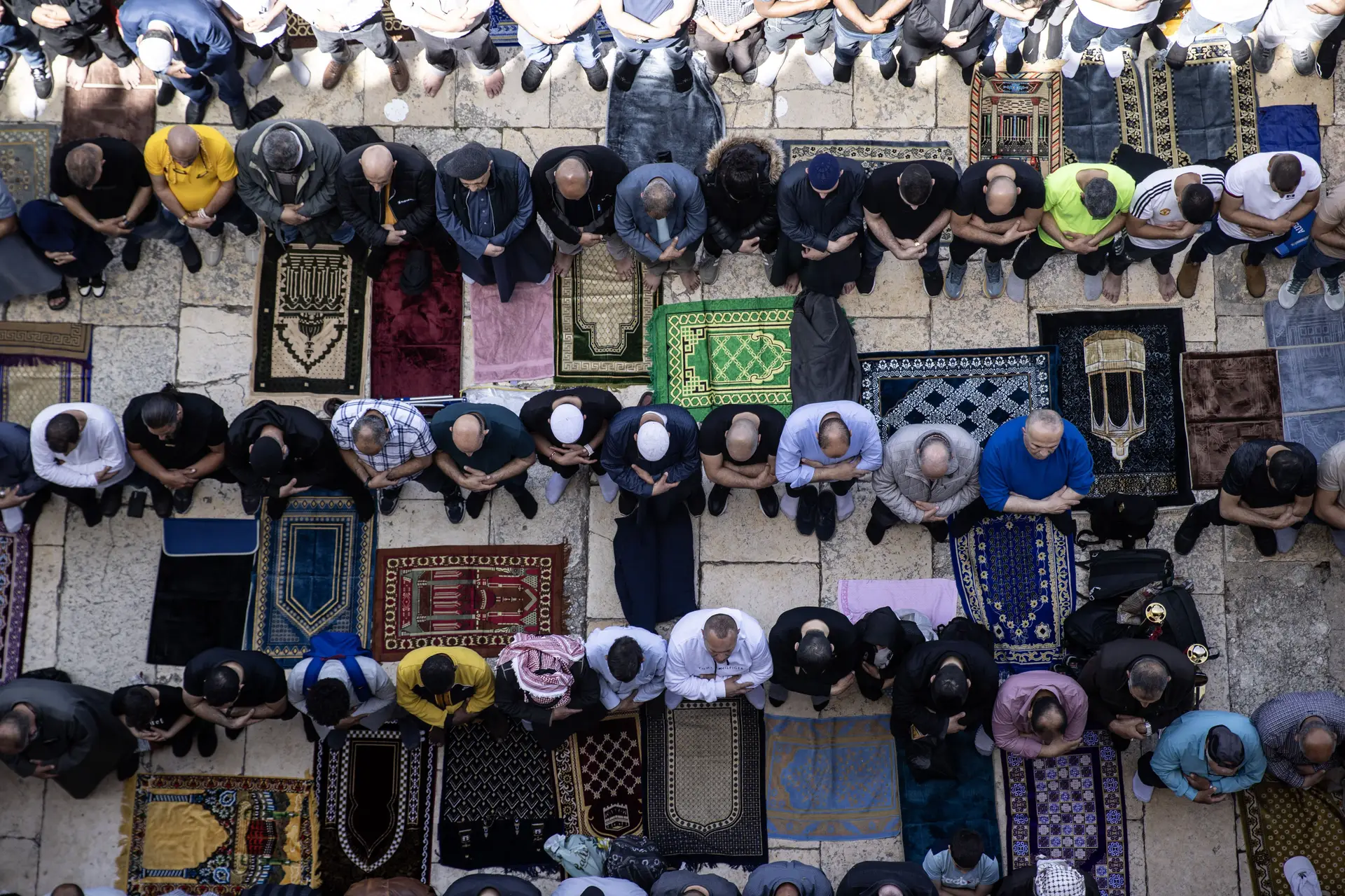 120 mil pessoas rezam em paz em Jerusalém – e ao 182º dia de guerra, isso é notícia