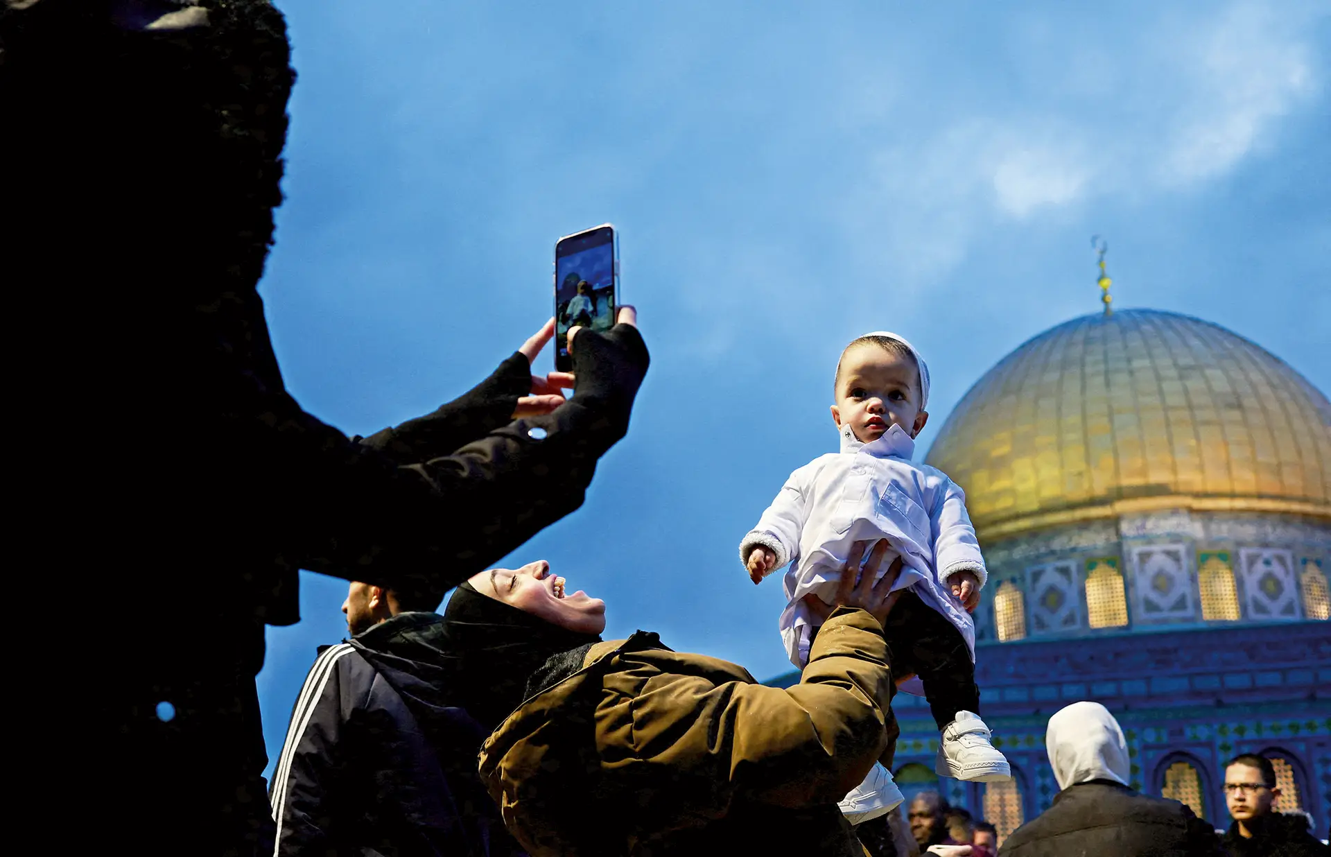 Muçulmanos celebram o fim do Ramadão
