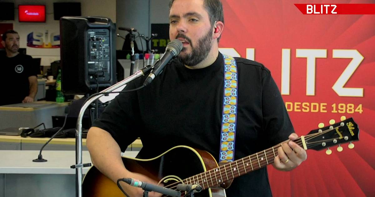 Ao vivo na BLITZ: João Só canta em exclusivo ‘Sorte Grande’, um dos seus maiores sucessos