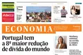 Portugal tem a 8ª maior redução de dívida do mundo