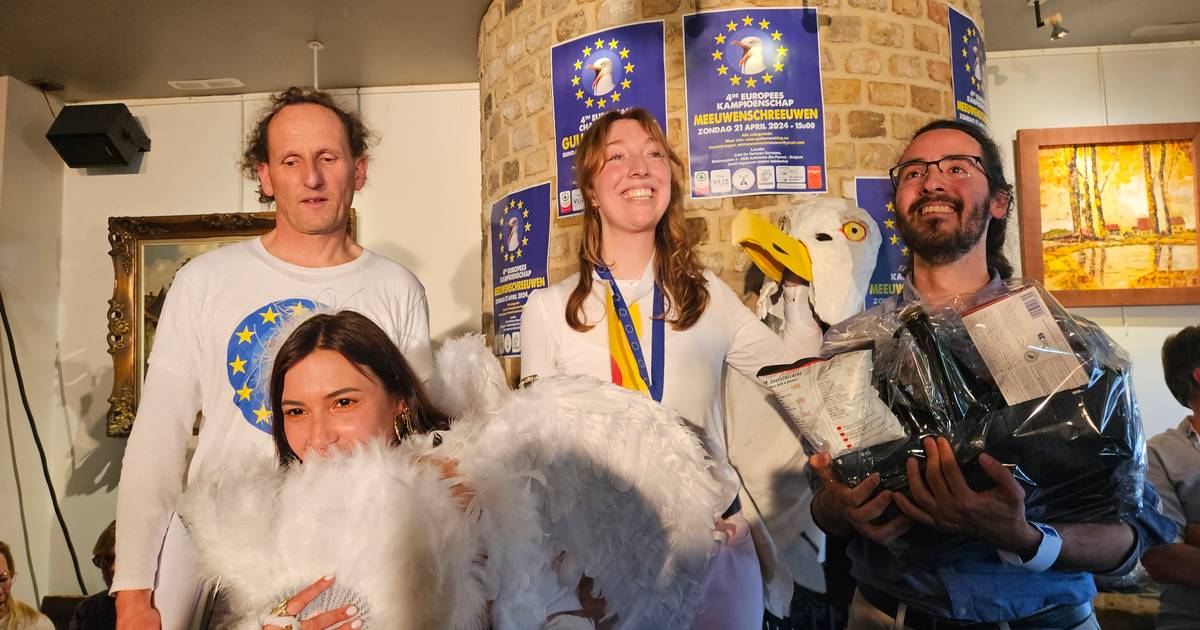 Campeão europeu imitador de gaivotas é português