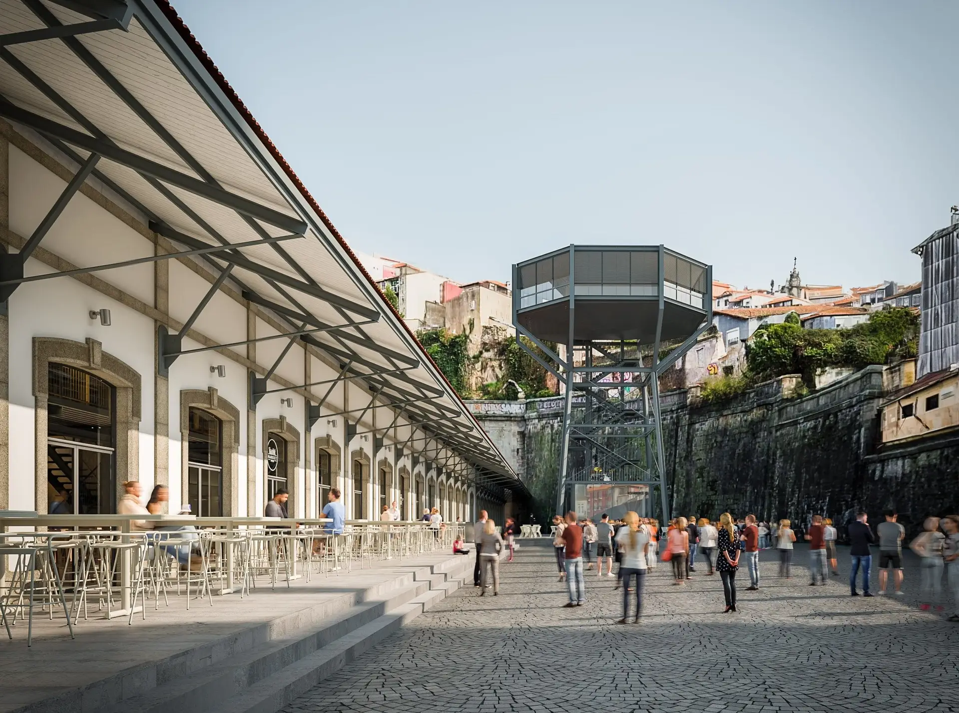 Com projeto de Souto de Moura, pratos icónicos e chefs locais, Time Out Market Porto já abriu em São Bento