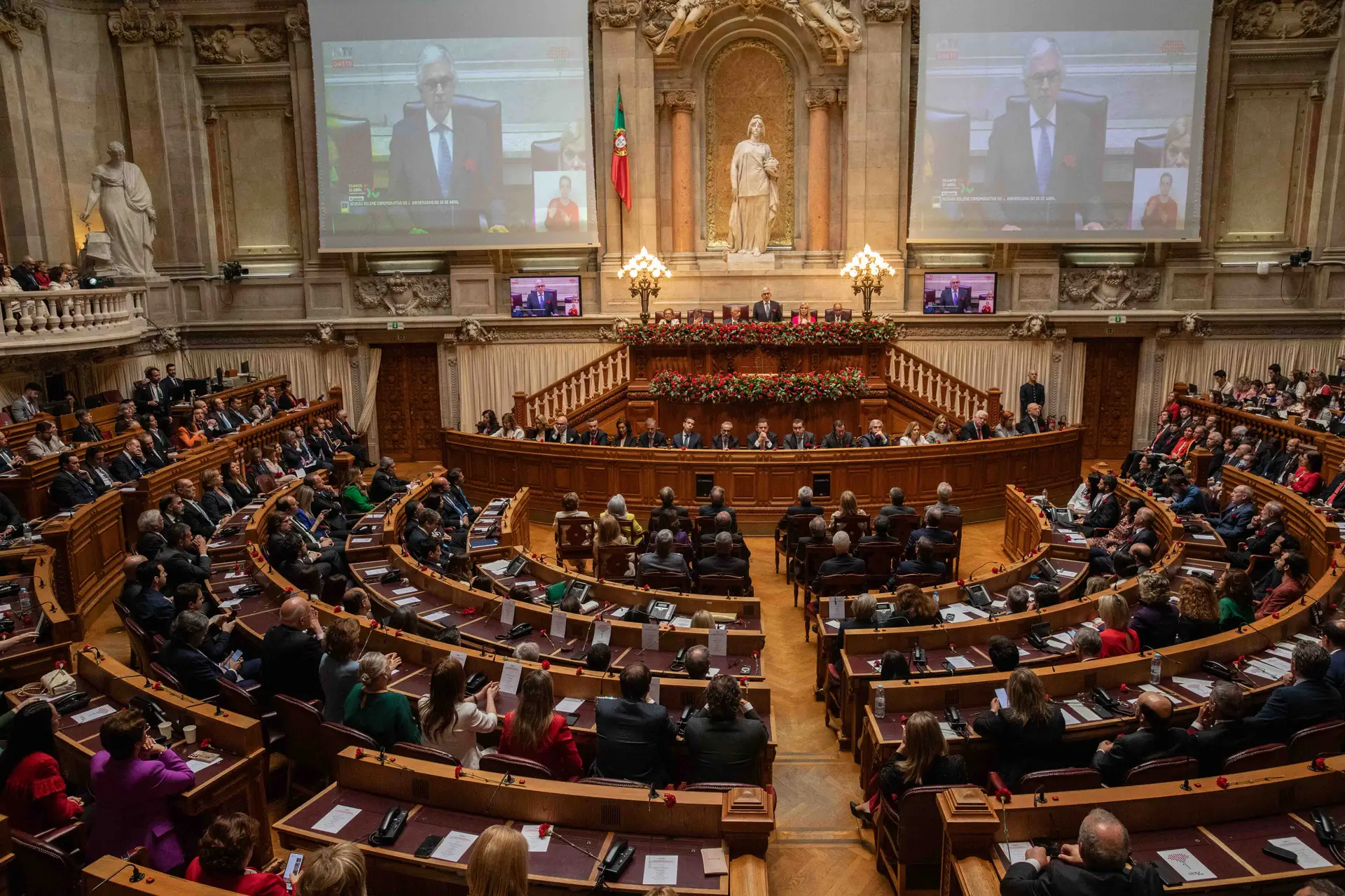 Parlamento elege cinco membros propostos por PSD, PS e Chega para Conselho de Estado