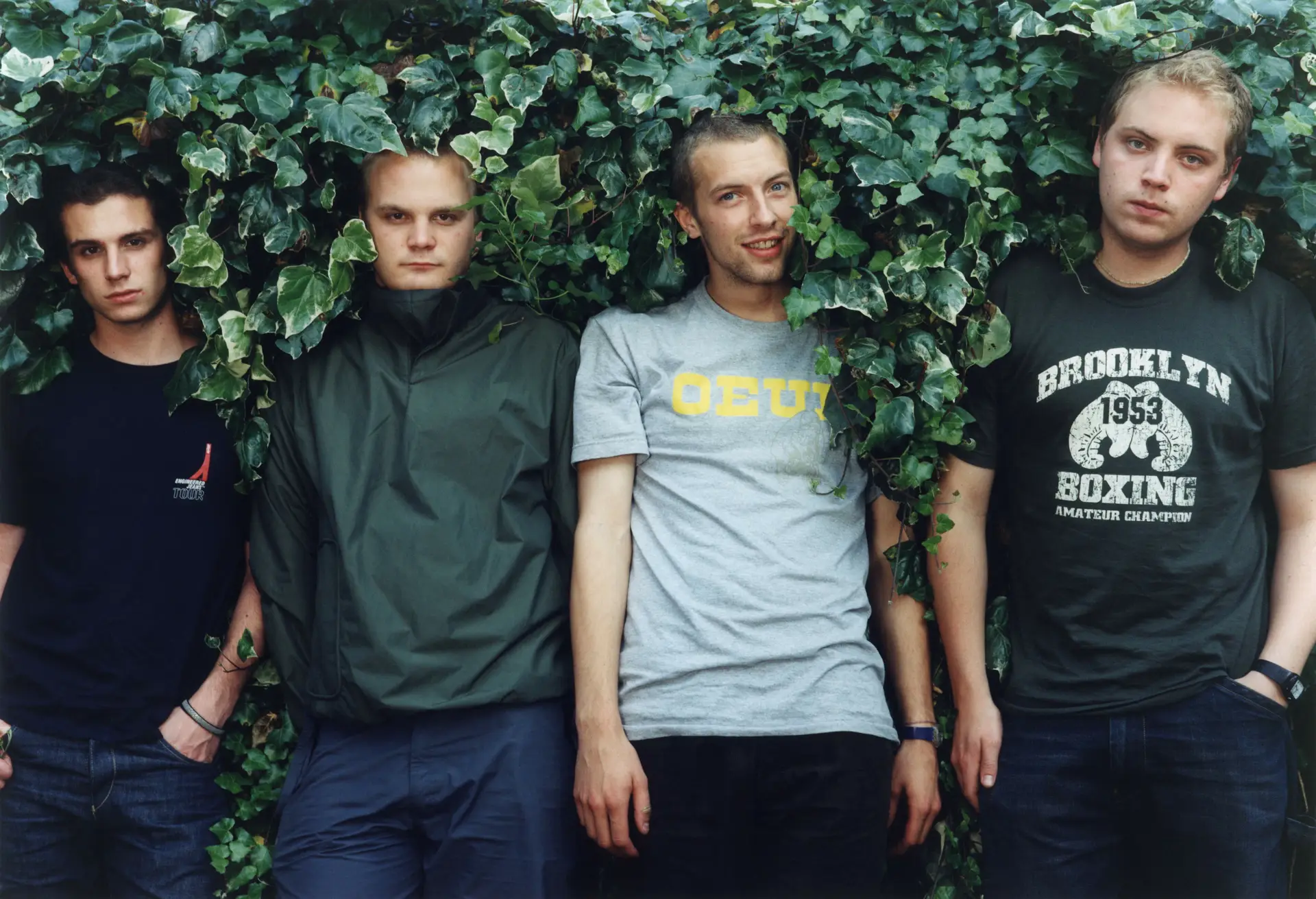 Os Coldplay em 2000
