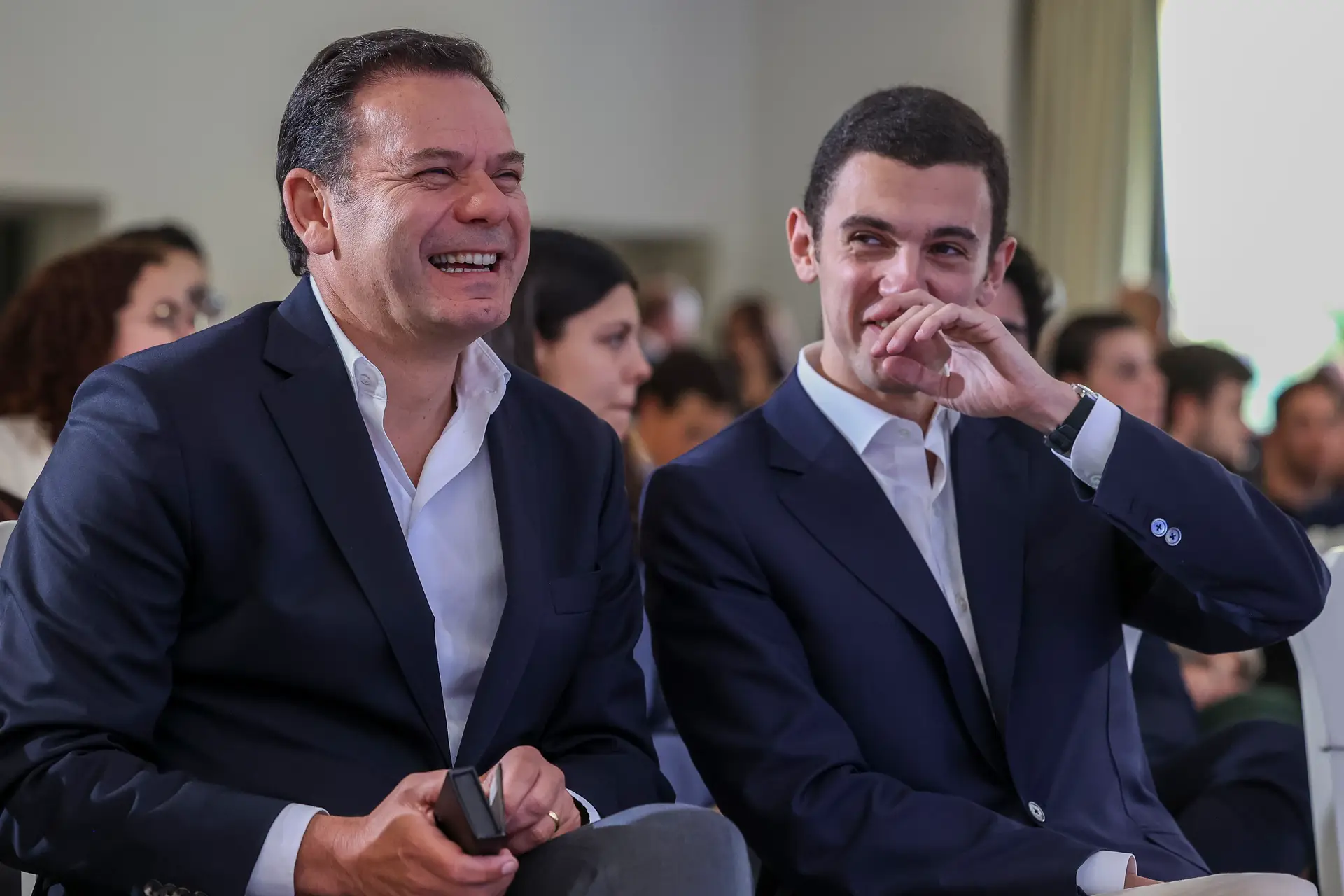 Bugalho diz que Marcelo "é o improviso por excelência todos os dias". Temido afasta leitura nacional das europeias