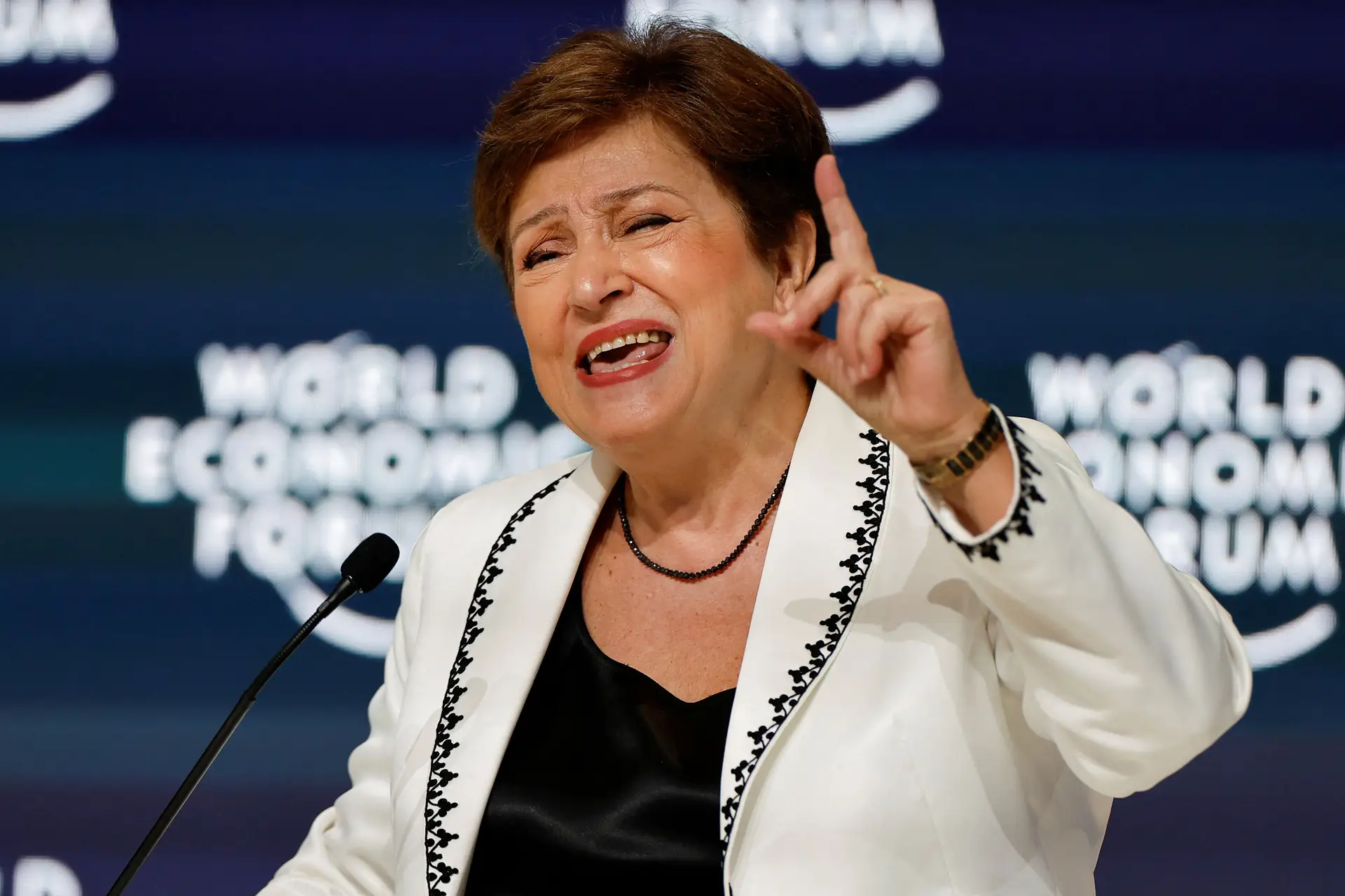 Kristalina Georgieva é a atual diretora-geral do FMI