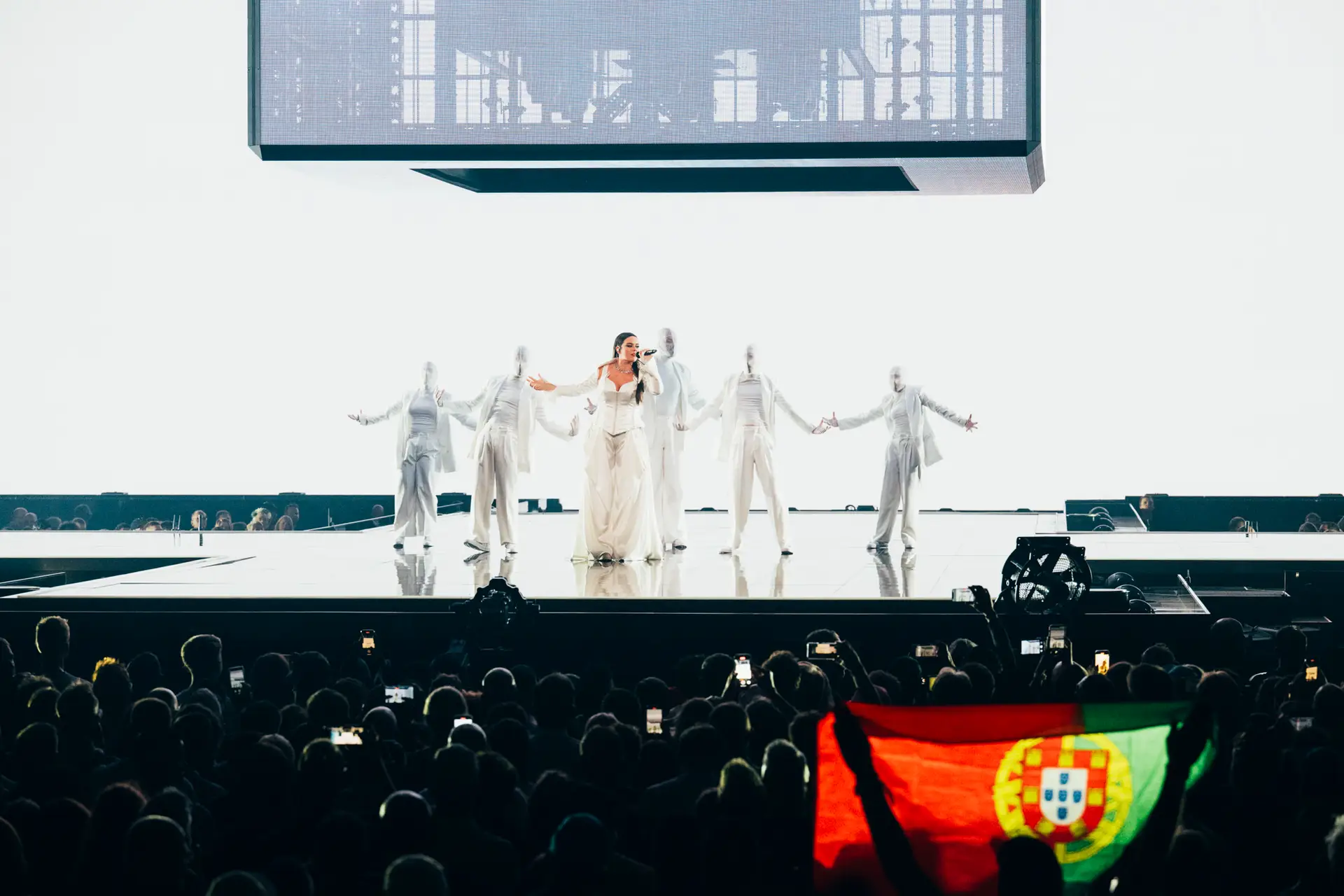 Iolanda na primeira semifinal do Festival da Eurovisão 2024