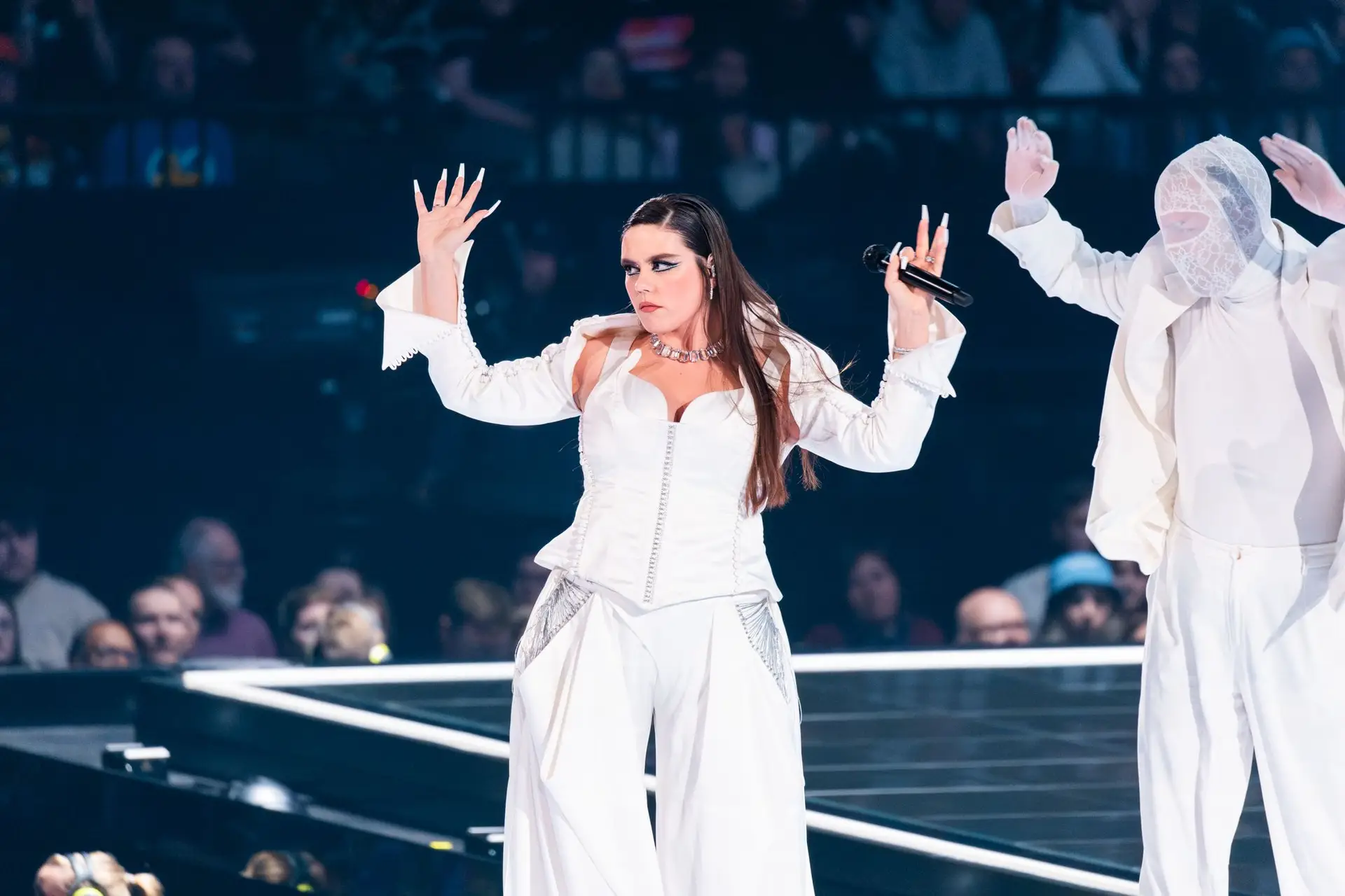Iolanda na primeira semifinal do Festival da Eurovisão 2024