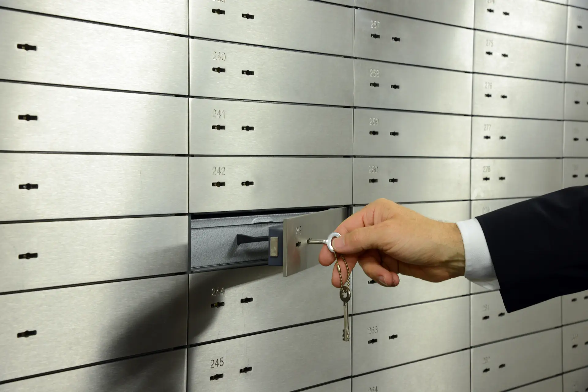 Ter um cofre no banco e ir visitar o seu conteúdo custa mais de €200