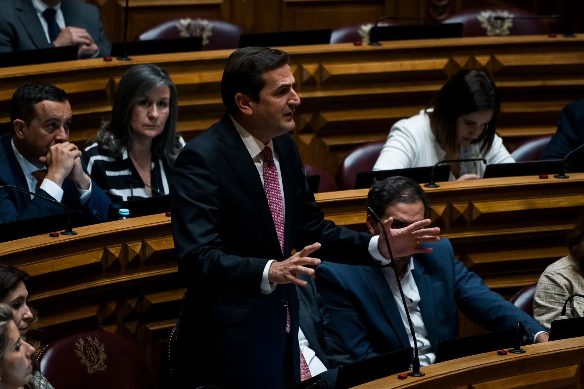 O líder parlamentar do PSD, Hugo Soares