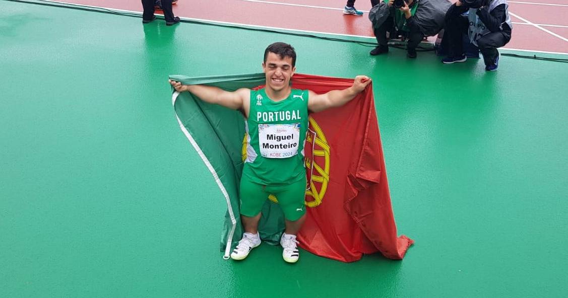 Paralímpico Miguel Monteiro sagra-se vice-campeão mundial do lançamento do peso
