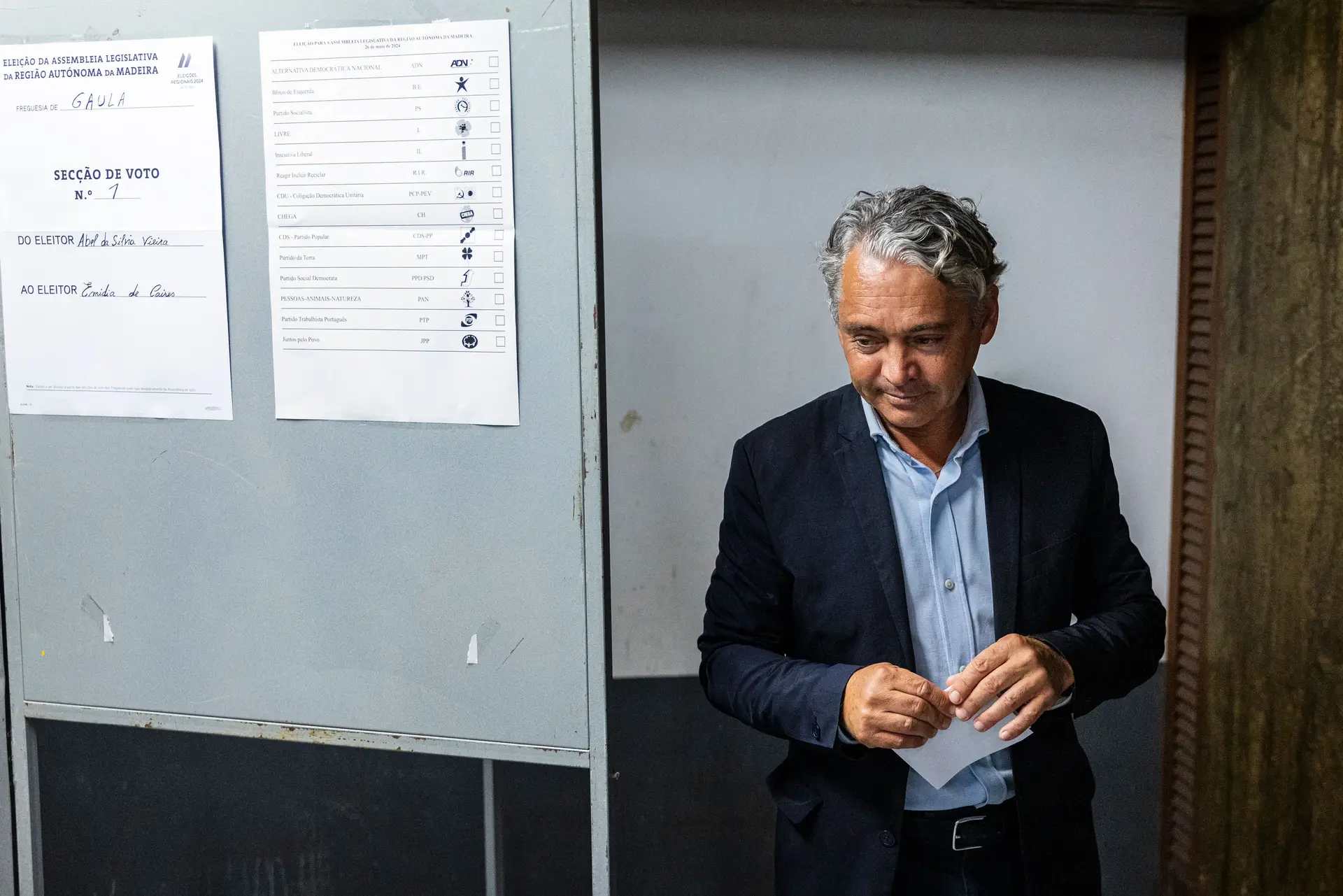 Élvio Sousa, secretário-geral do Juntos pelo Povo