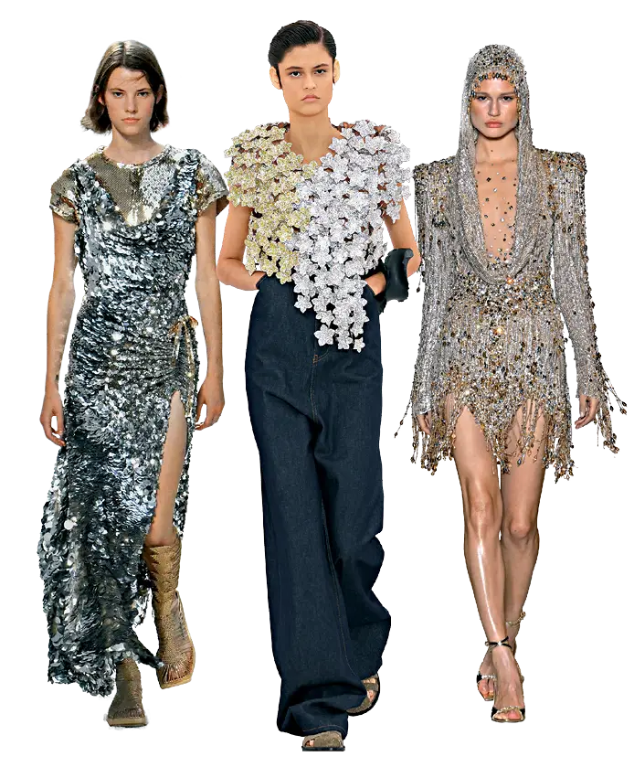 Moda: O prateado e o dourado andam enamorados há anos, e agora estão, enfim, juntos