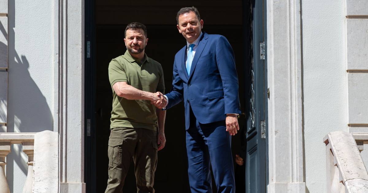 Zelensky agradece apoio português após telefonema com Montenegro