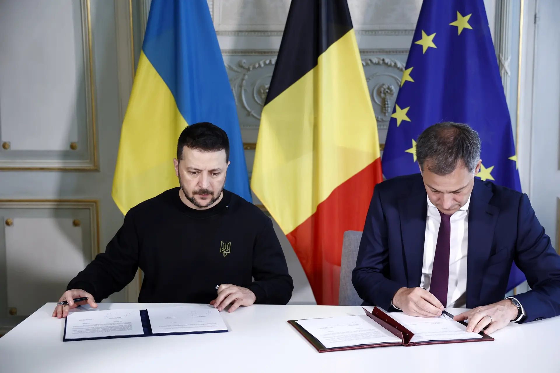 Bélgica tem 30 caças F-16 para entregar à Ucrânia até 2028, depois dos €977 milhões em ajuda militar prometidos para este ano