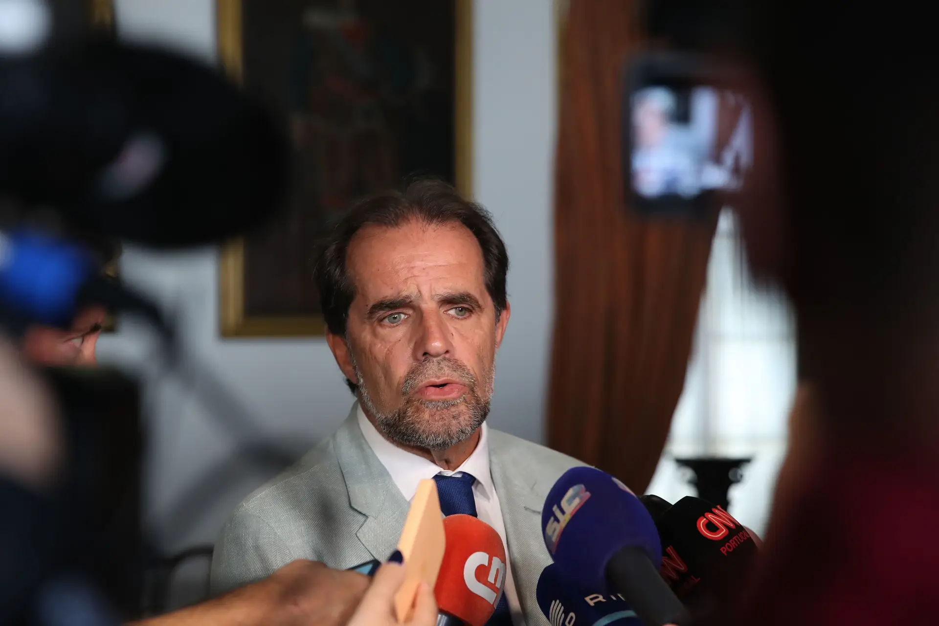 Miguel Albuquerque, presidente do Governo regional