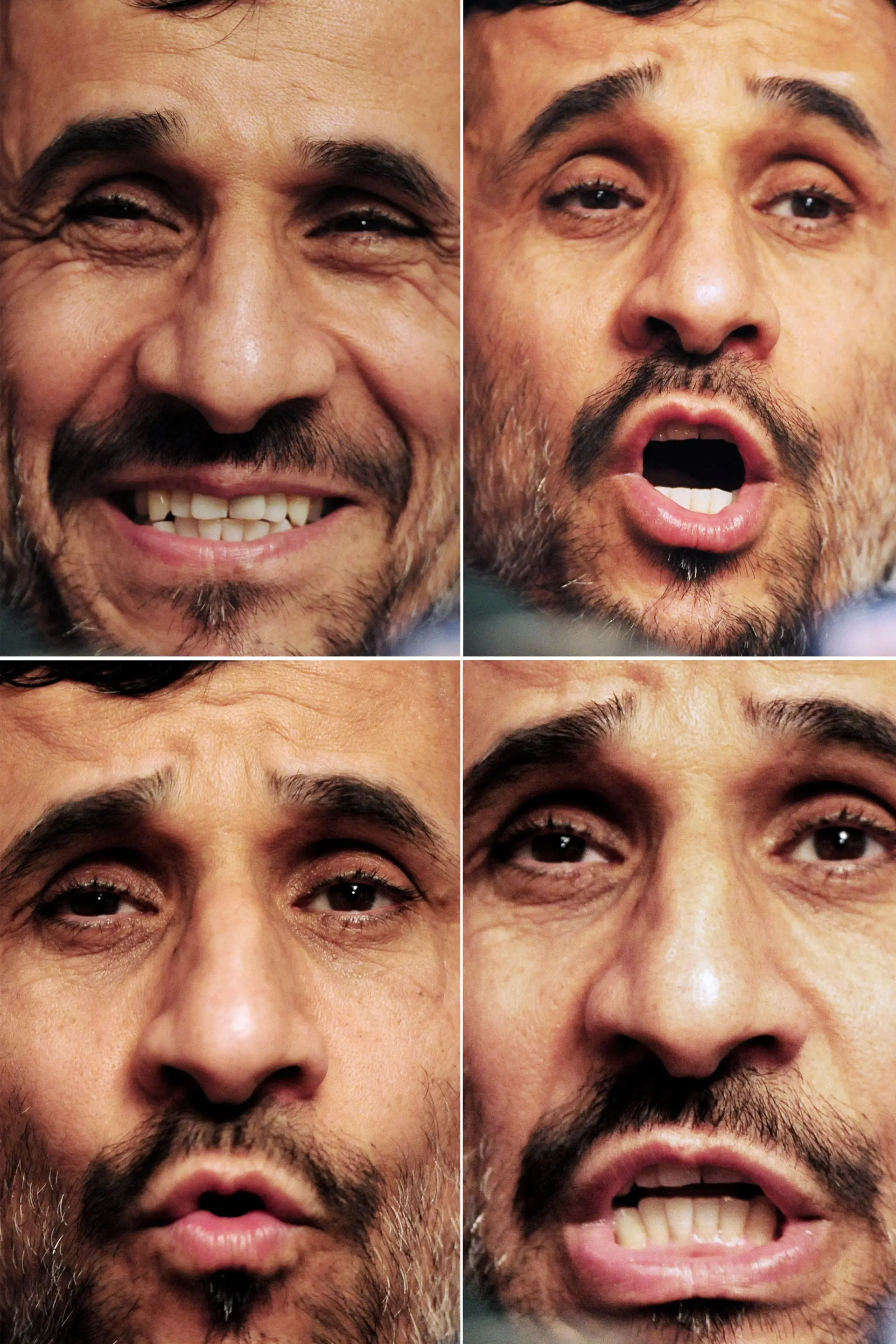 Irão: o incendiário Ahmadinejad desceu as escadas, mostrou o passaporte aos fotógrafos e registou-se como candidato presidencial
