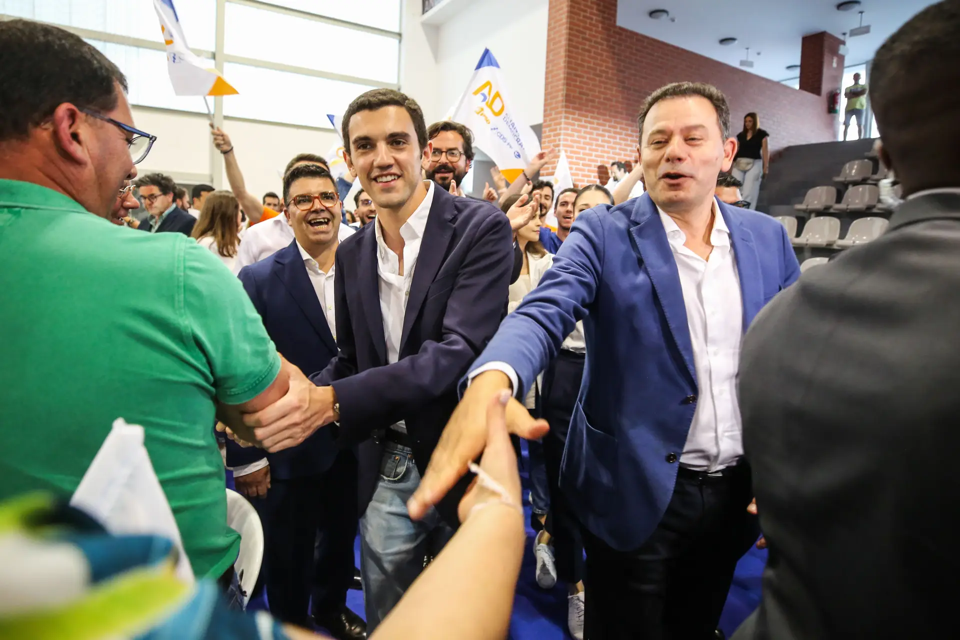 Montenegro e Bugalho alinham discurso e tentam tomar a dianteira: “Só se fala do Sebastião”