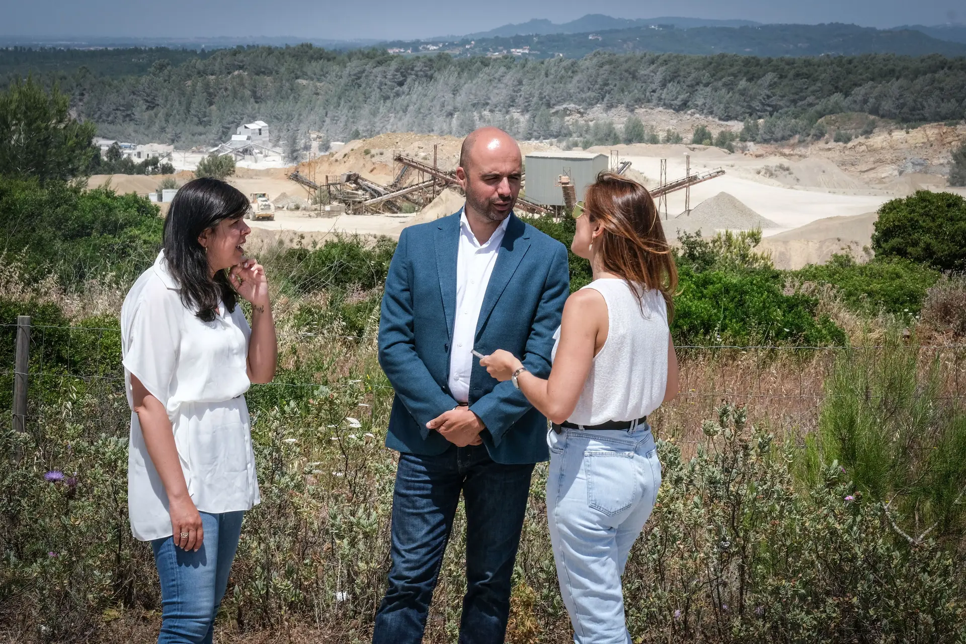 Inês Sousa Real, Pedro Fidalgo Marques e Tânia Mesquita