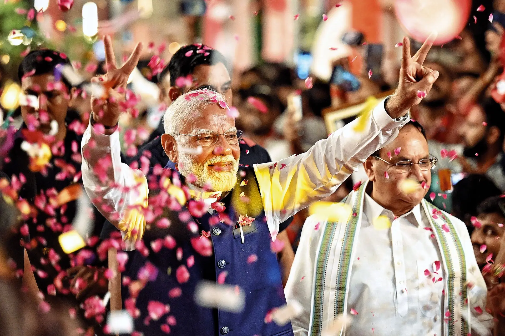 Narendra Modi chefia o Governo desde 2014