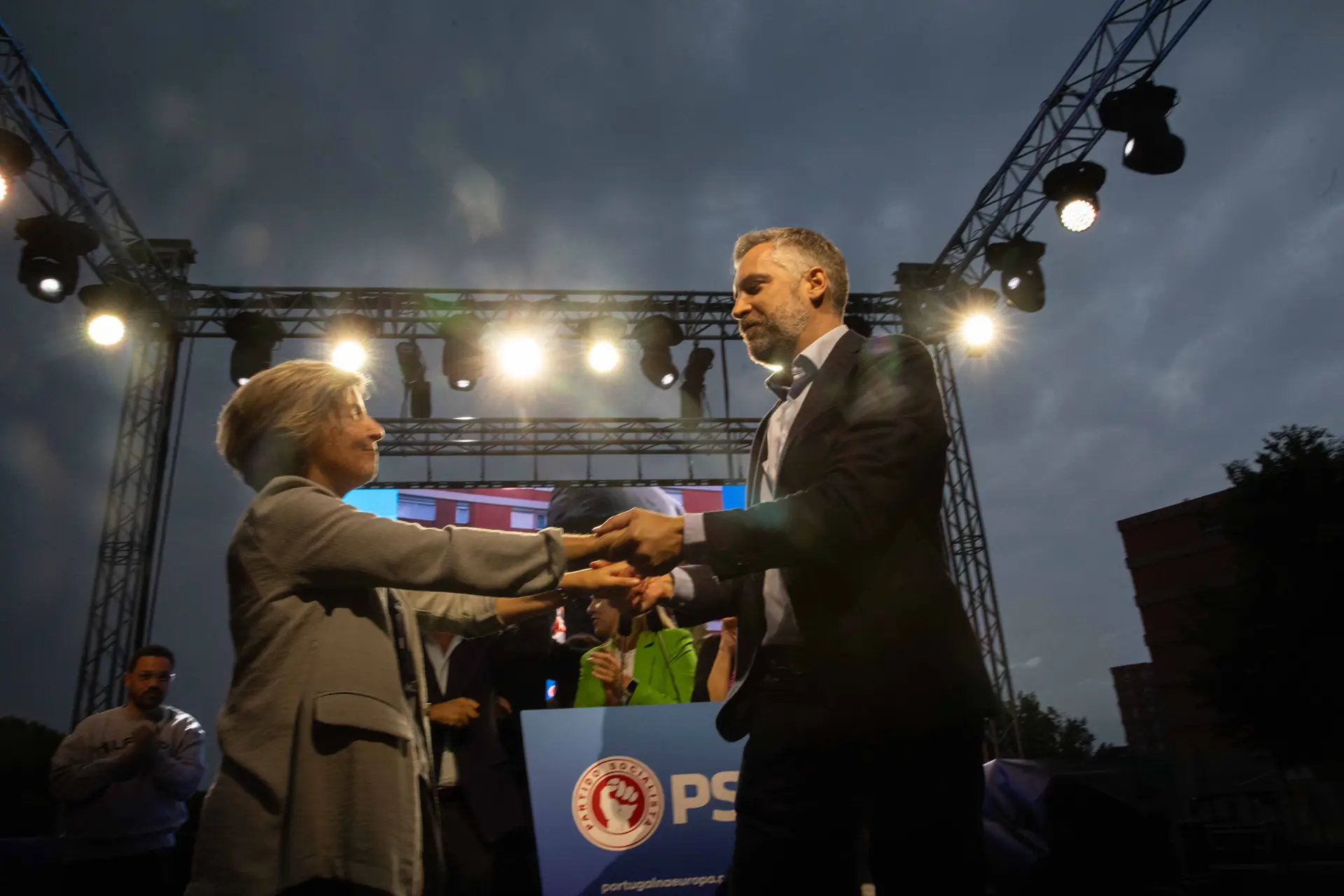 Pedro Nuno a fechar a campanha de Temido: "Dia 9 é para dizer não à arrogância da AD"