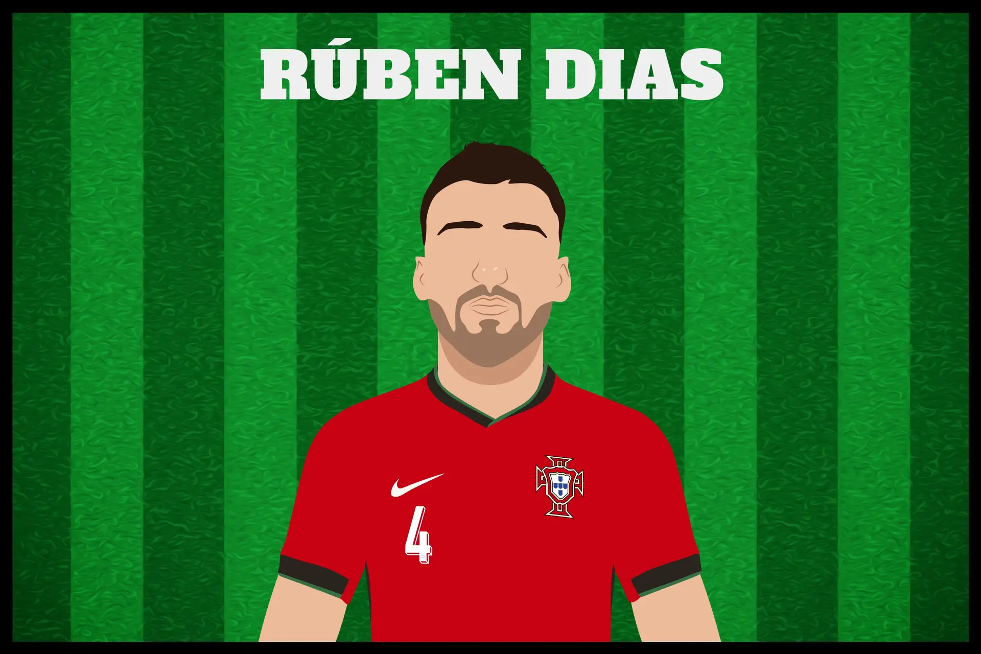 Rúben Dias, o jogador que nunca duvidou do seu talento e que pode vir a ser treinador