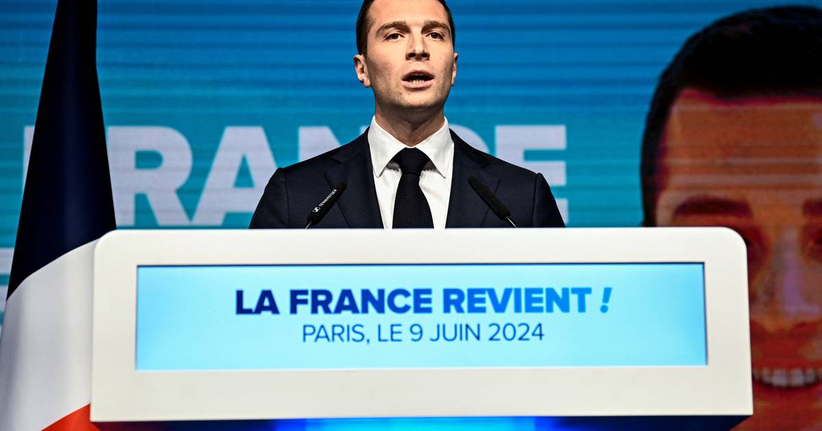 Jordan Bardella: o menino bonito da extrema-direita francesa pode vir a ser o primeiro-ministro mais novo de sempre