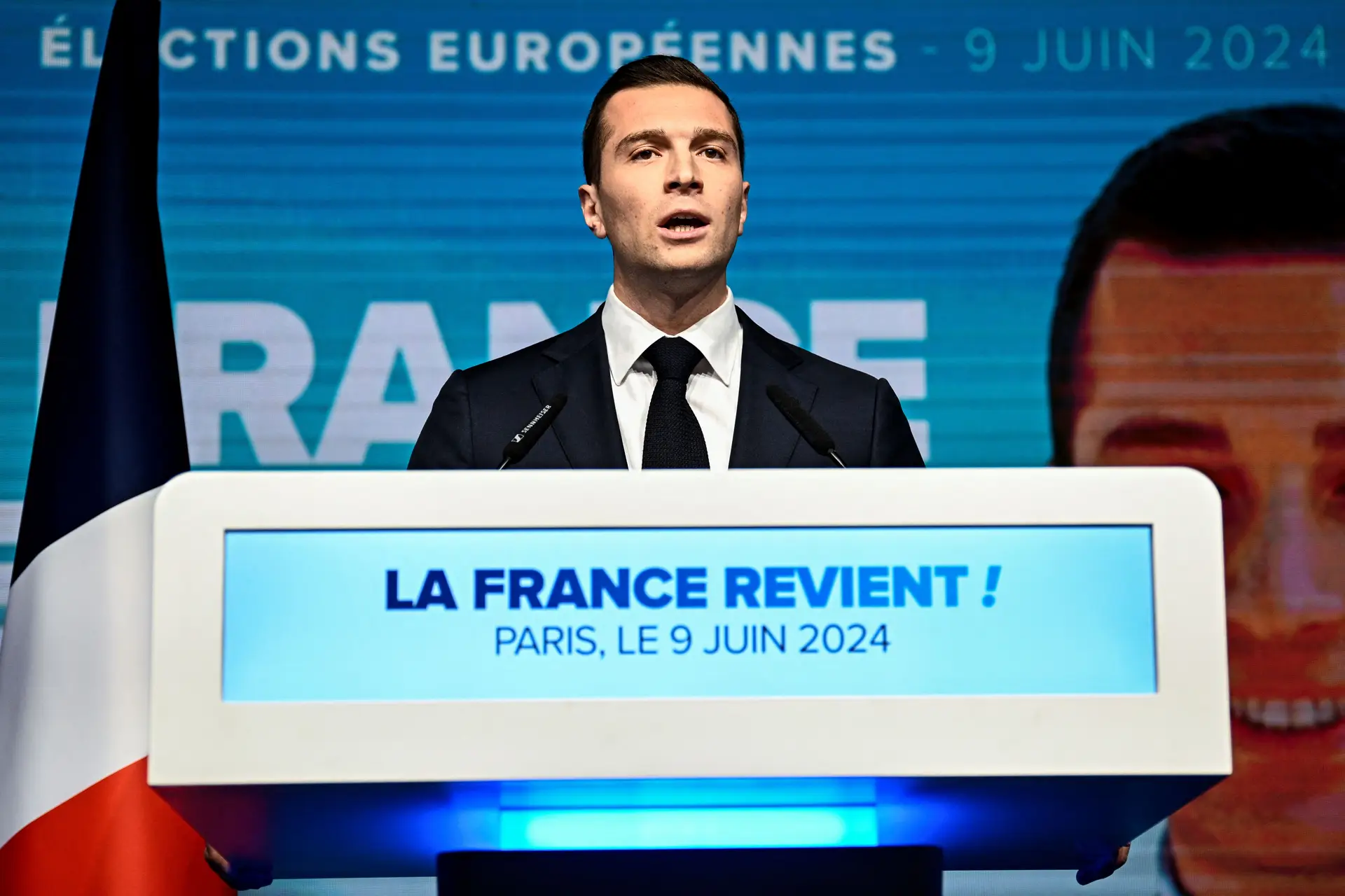 Europeias: Bardella é o candidato da extrema direita a primeiro-ministro de França
