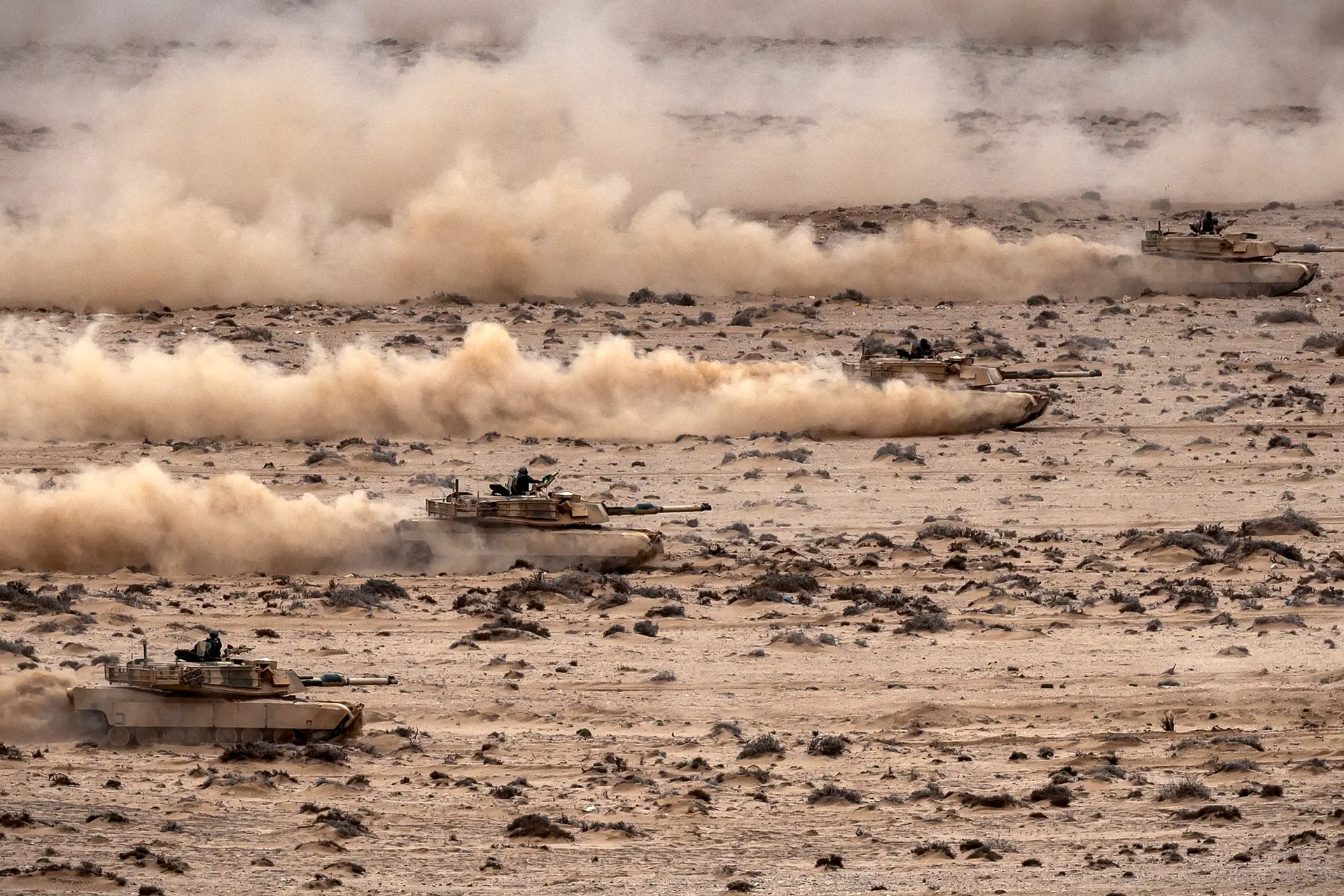Exercício militar em Marrocos 