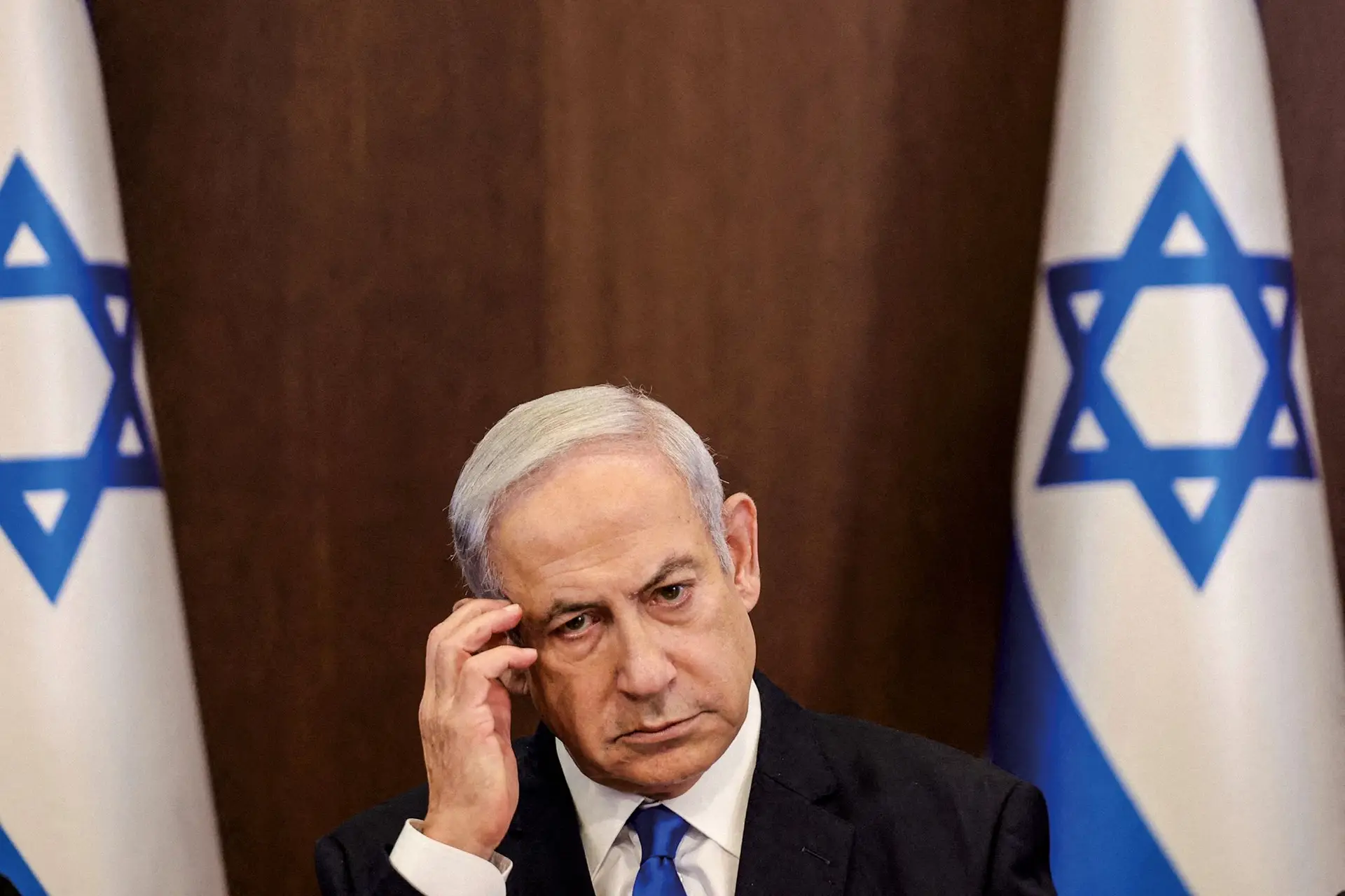 Benjamin Netanyahu lidera um Governo assente em formações extremistas e religiosas