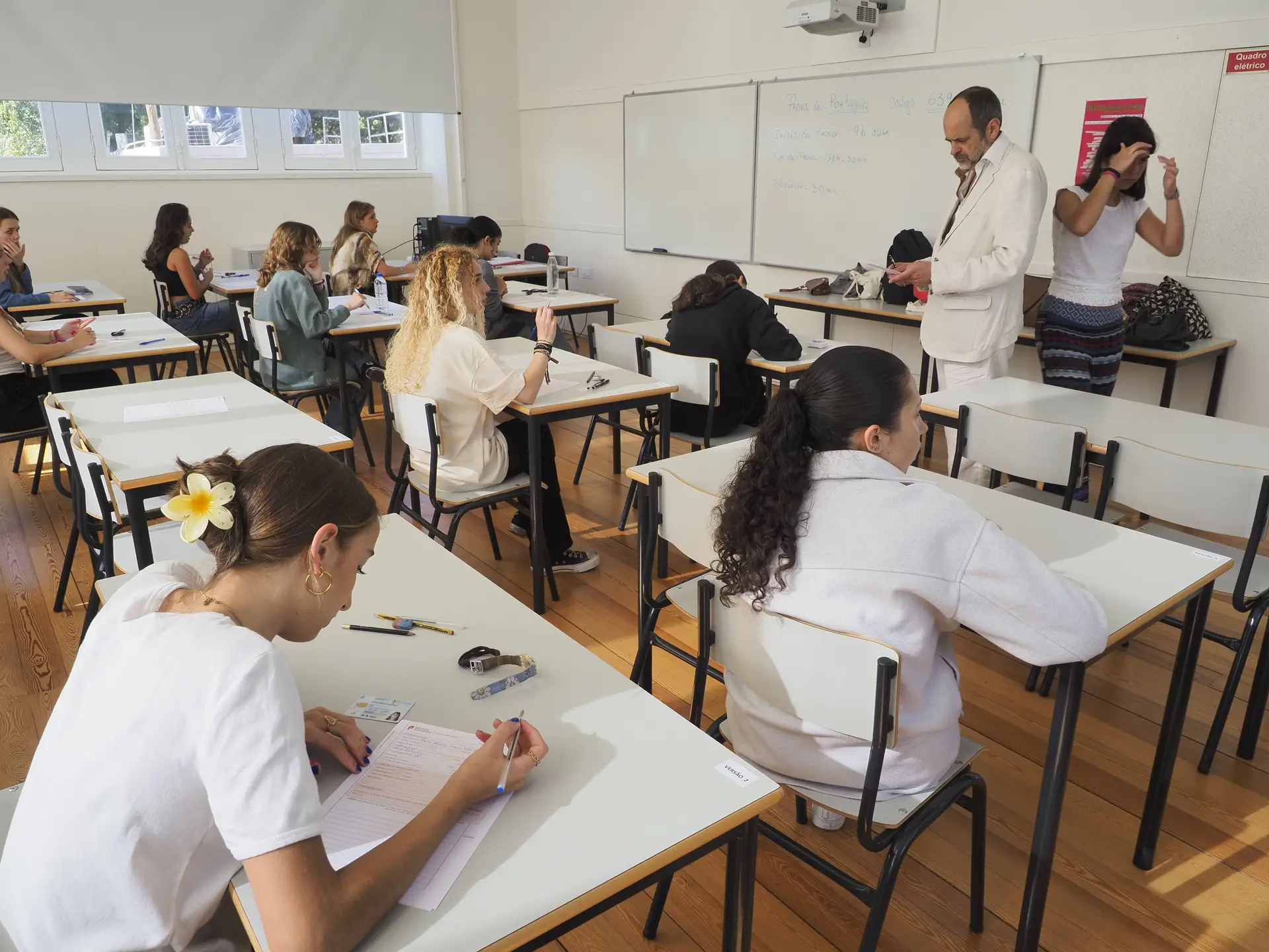 Exames Nacionais de Português no Liceu Camões