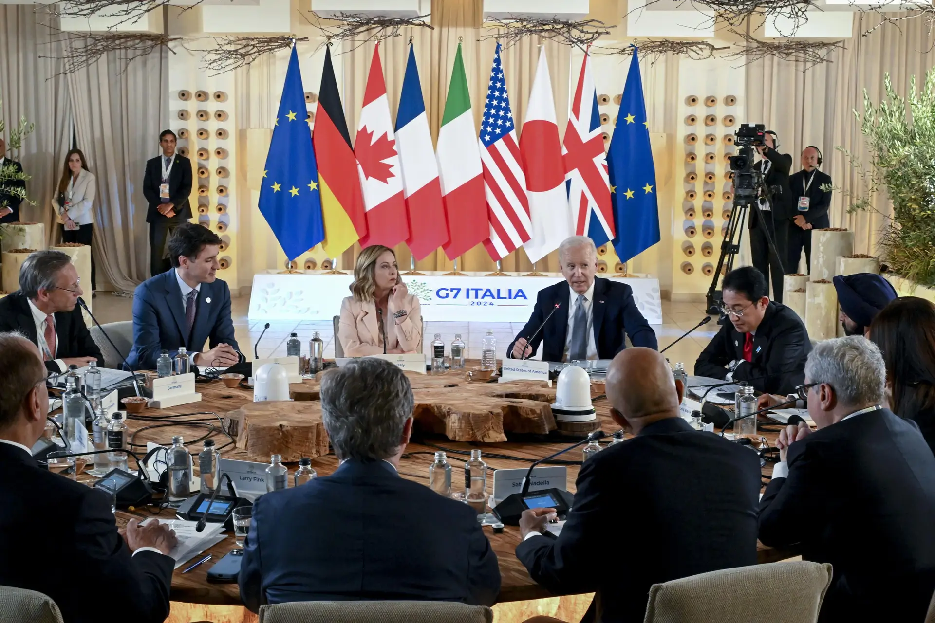 Reunião do G7 em Itália